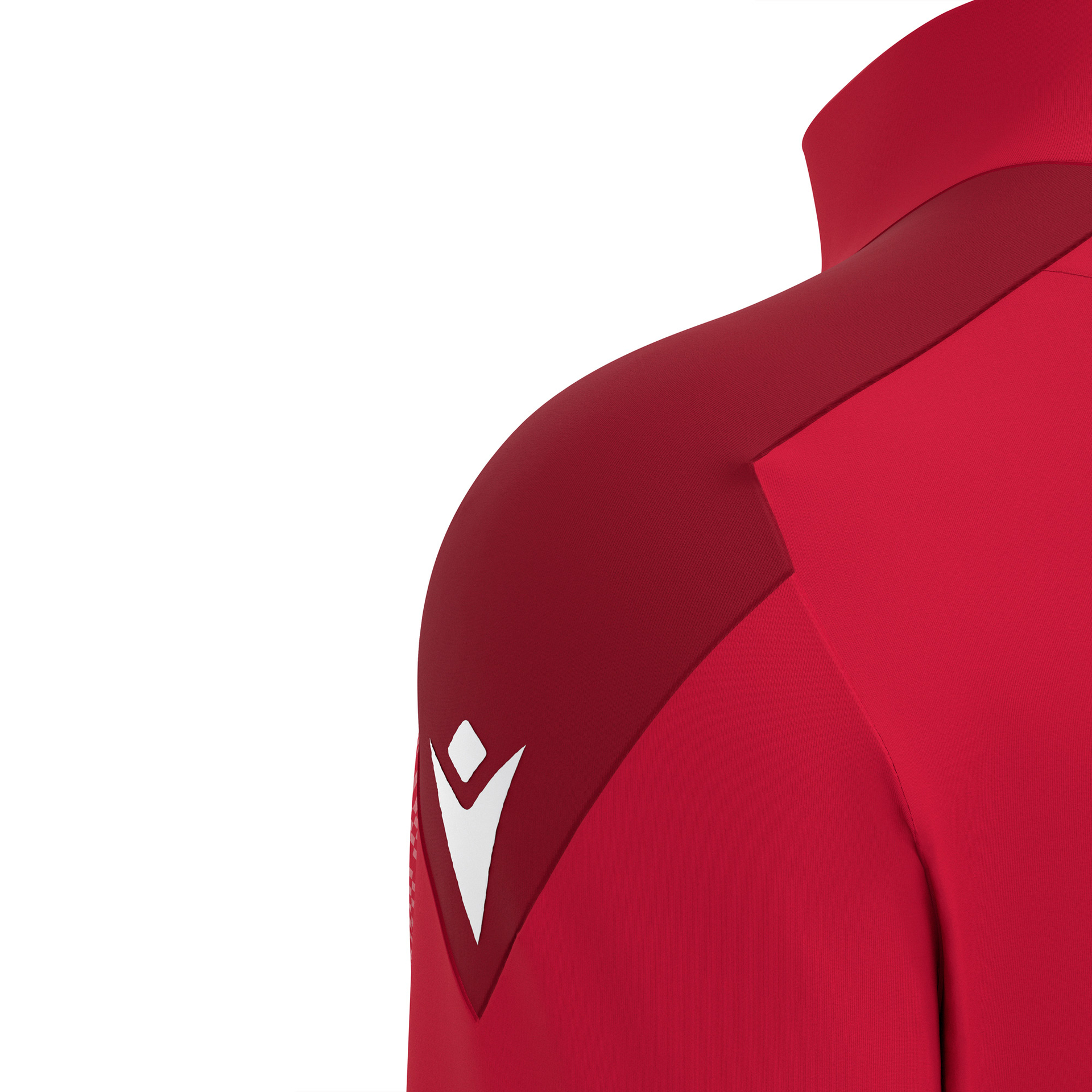 Macron Anduin 1/4 Zip Top - rood, foto 4 van 6
