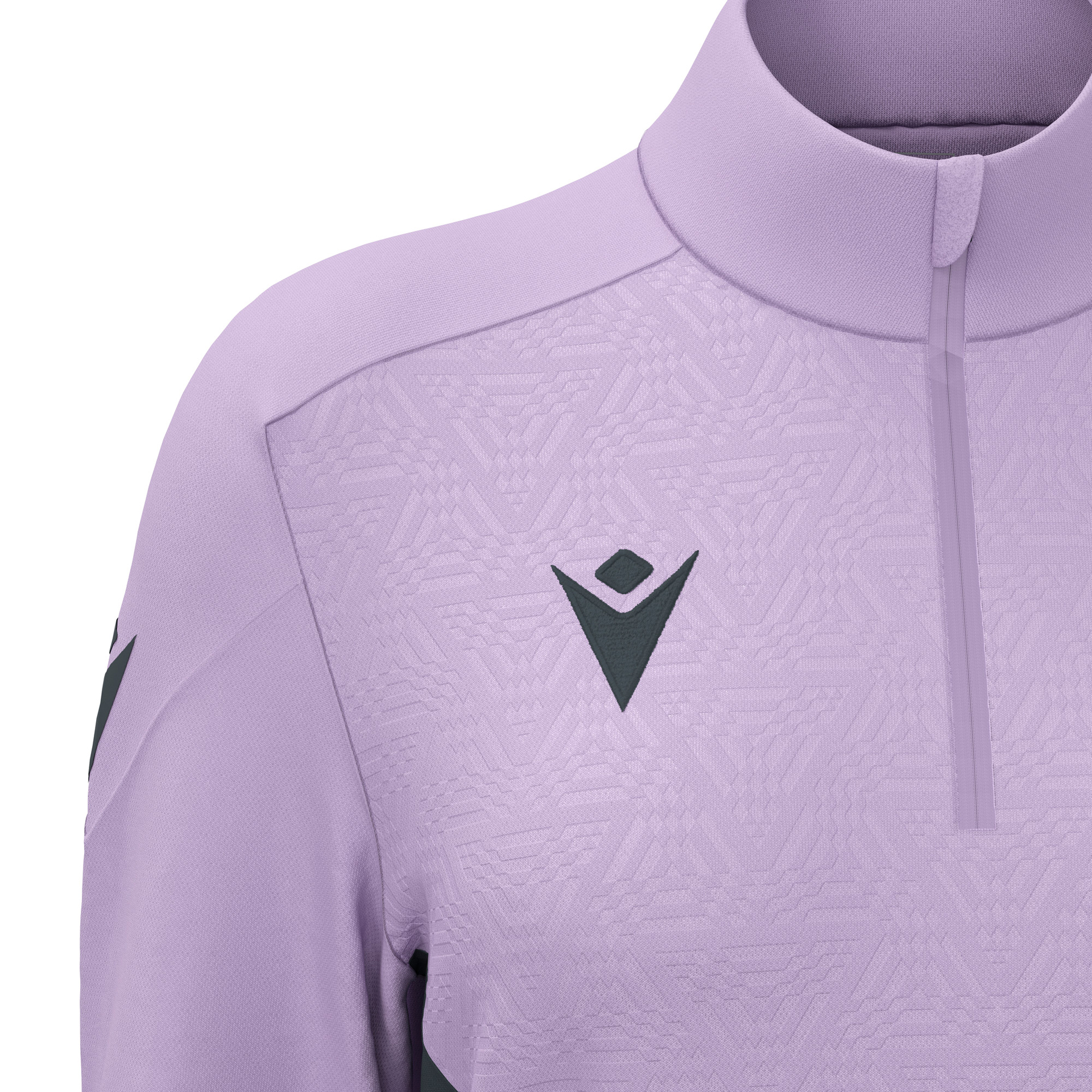 Macron Anora 1/4 Zip Top dames - lila, foto 3 van 6