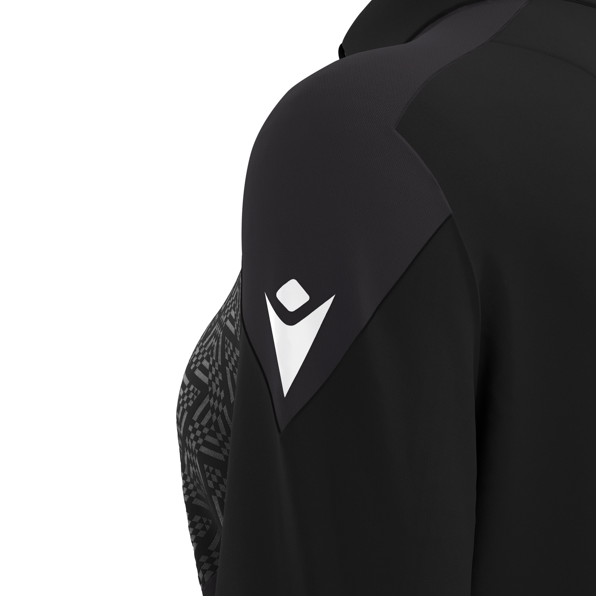 Macron Anora 1/4 Zip Top dames - zwart, foto 2 van 6