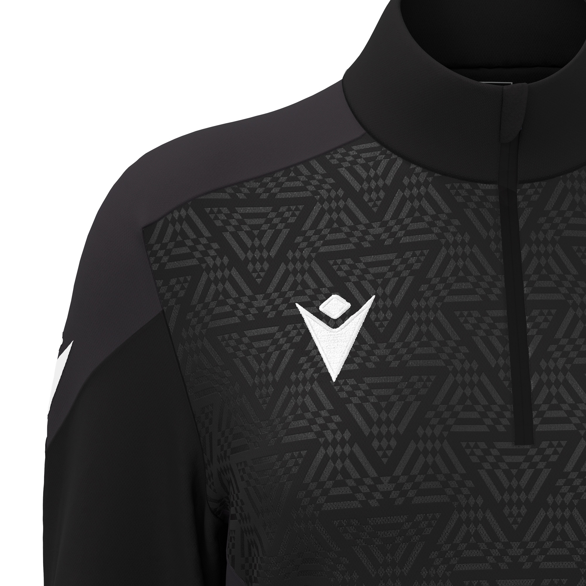 Macron Anora 1/4 Zip Top dames - zwart, foto 3 van 6