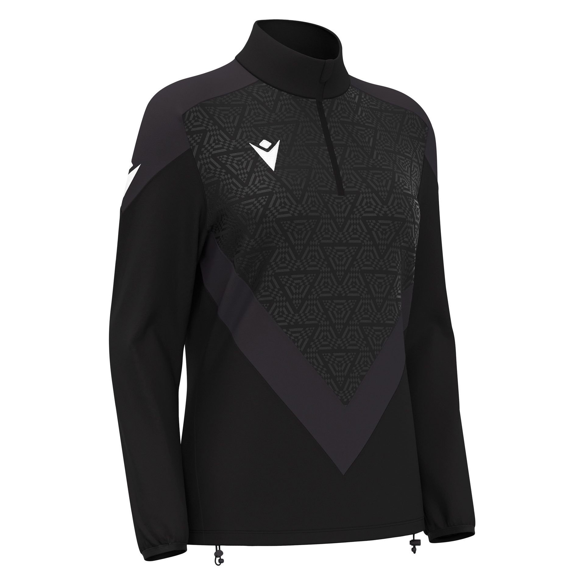 Macron Anora 1/4 Zip Top dames - zwart, foto 5 van 6