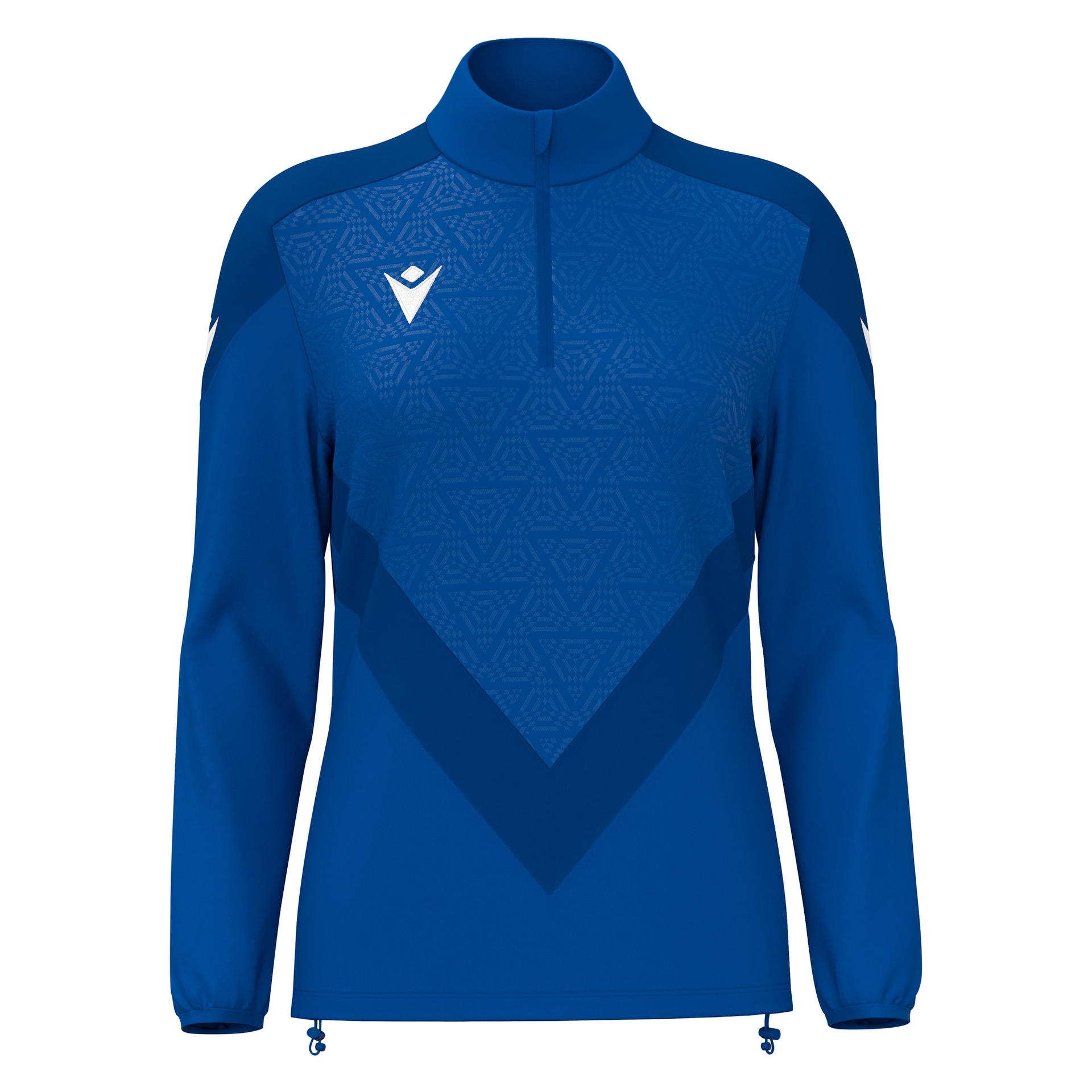 Macron Anora 1/4 Zip Top dames - blauw