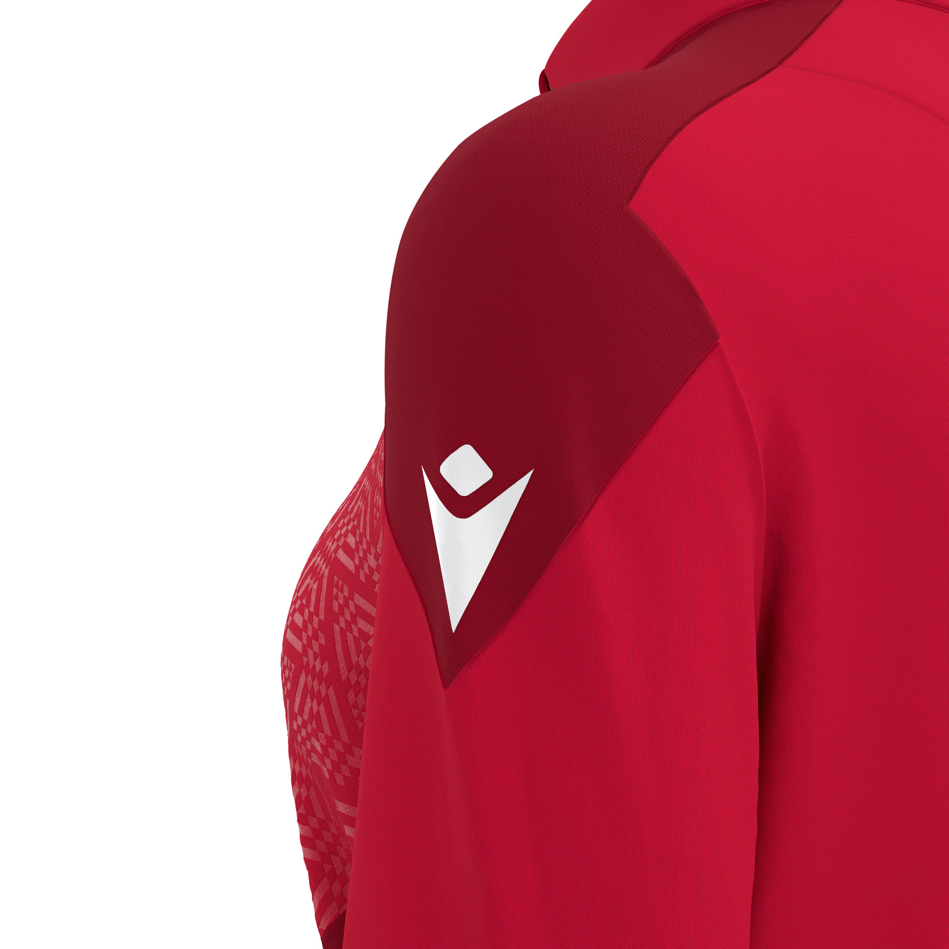 Macron Anora 1/4 Zip Top dames - rood, foto 5 van 6