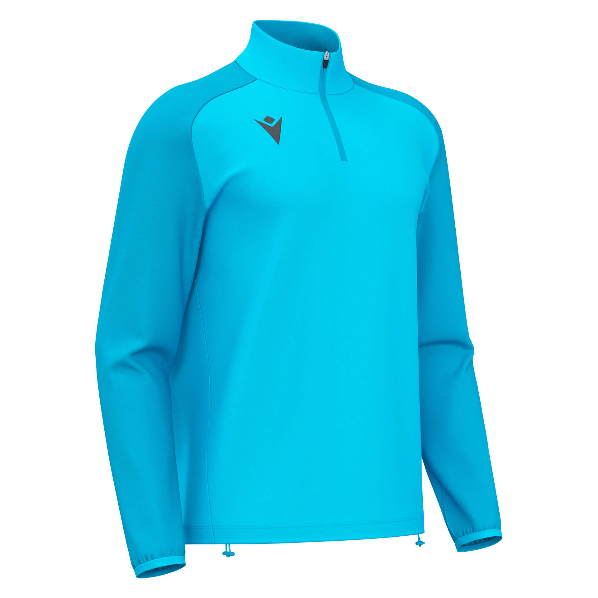 Macron Isen 1/4 Zip Top - neon celeste, foto 4 van 5