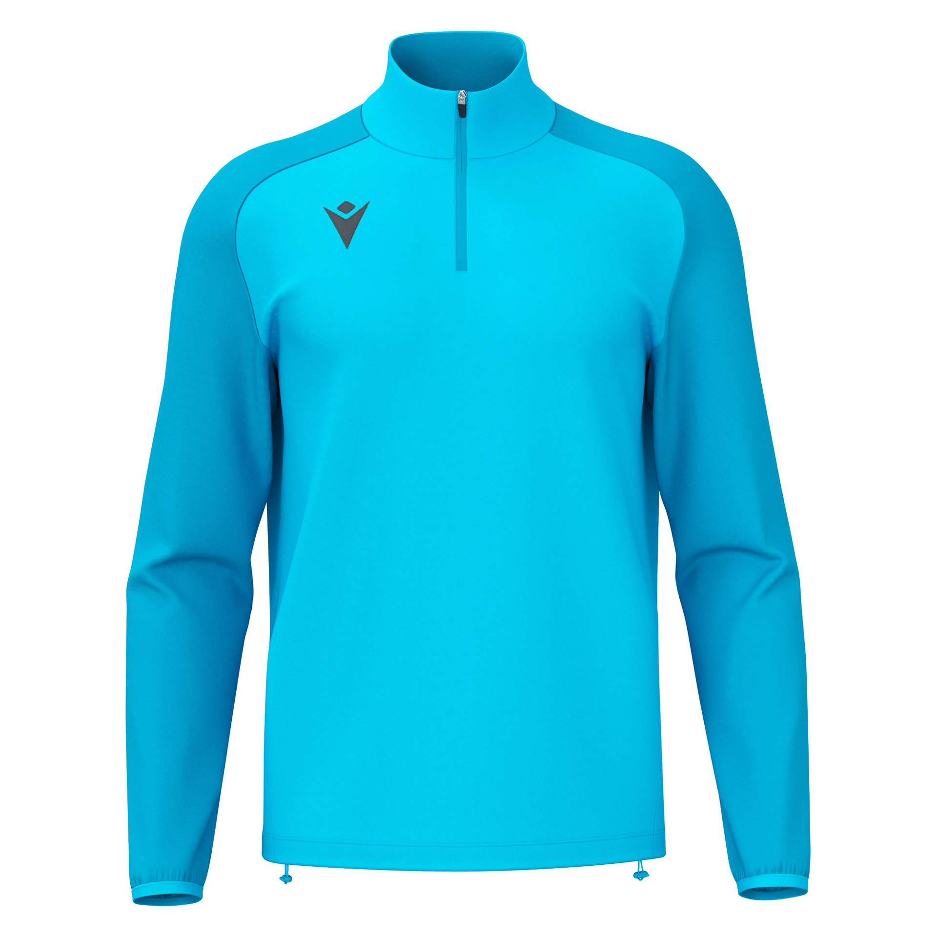 Macron Isen 1/4 Zip Top - neon celeste
