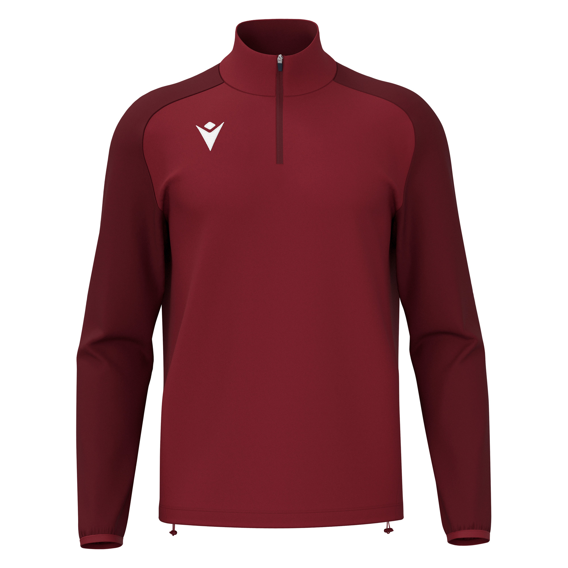 Macron Isen 1/4 Zip Top - bordeaux rood