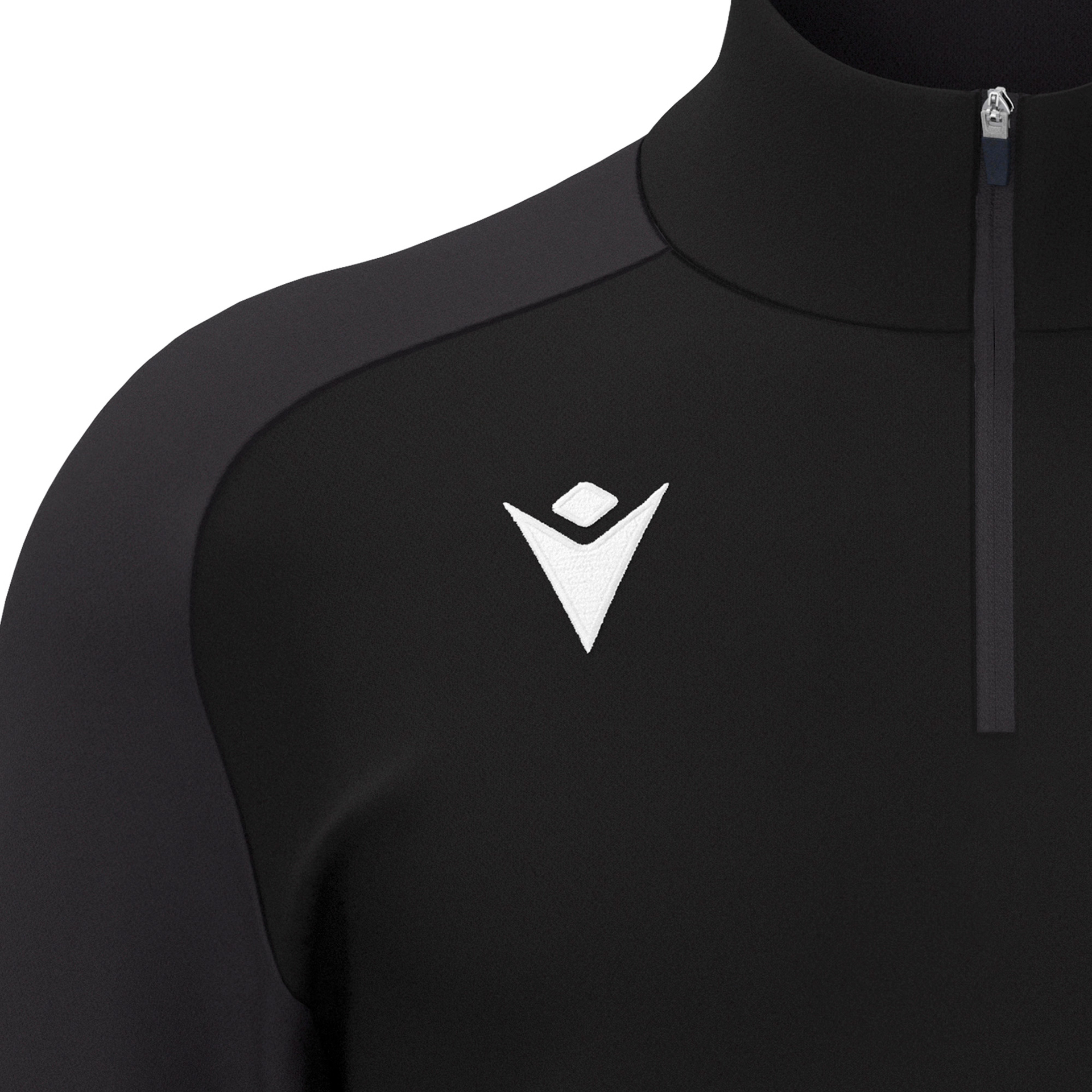 Macron Isen 1/4 Zip Top - zwart, foto 3 van 5