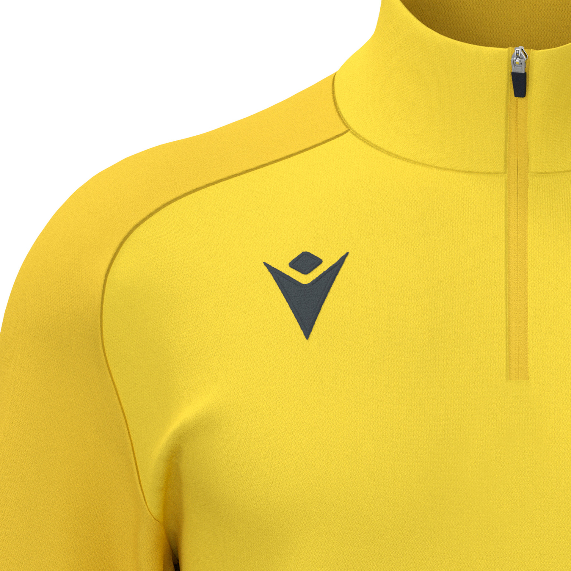 Macron Isen 1/4 Zip Top - geel, foto 3 van 5