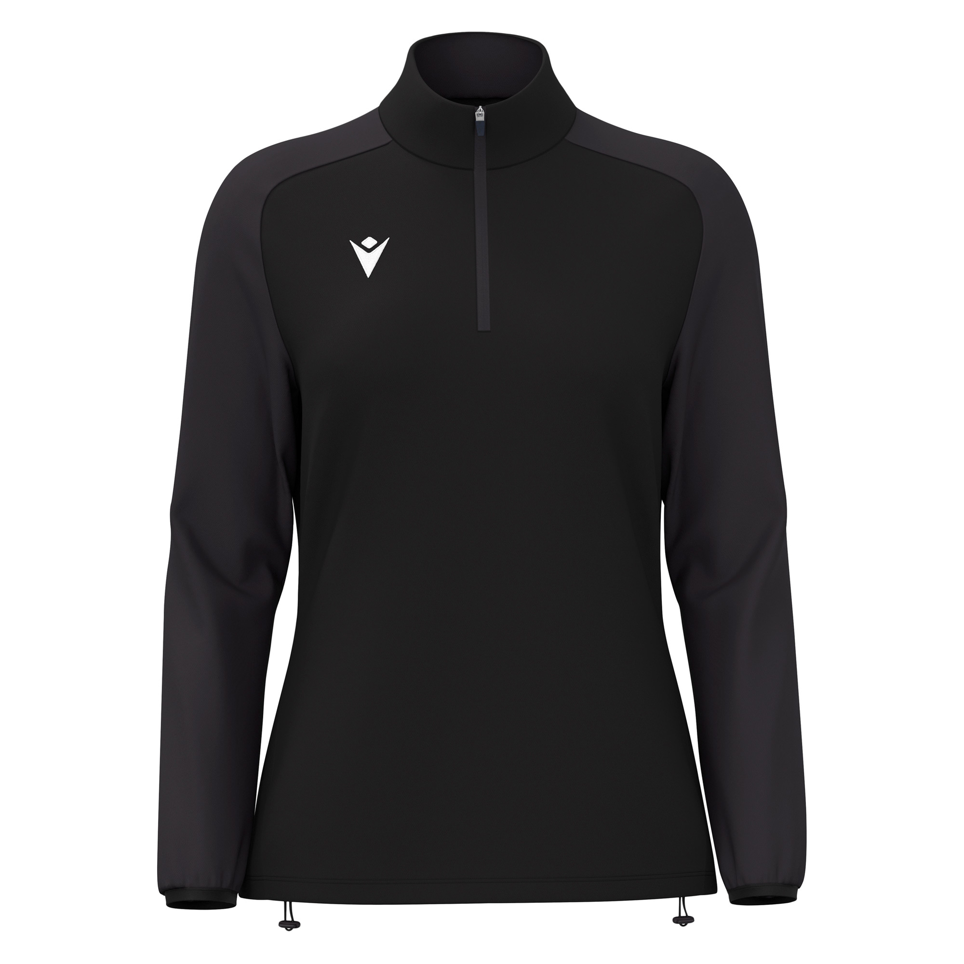 Macron Lena 1/4 Zip Top dames - zwart