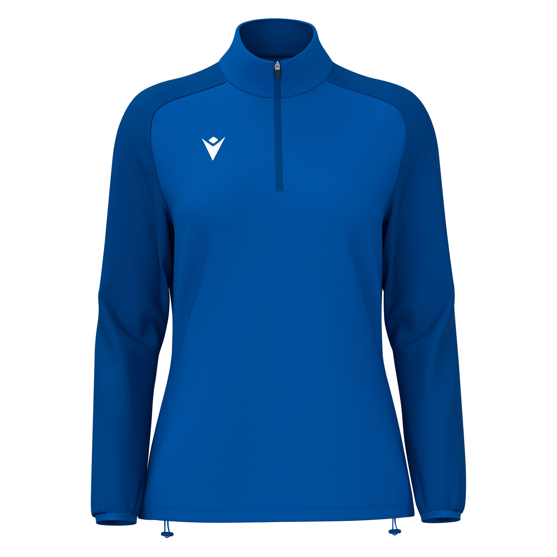 Macron Lena 1/4 Zip Top dames - blauw