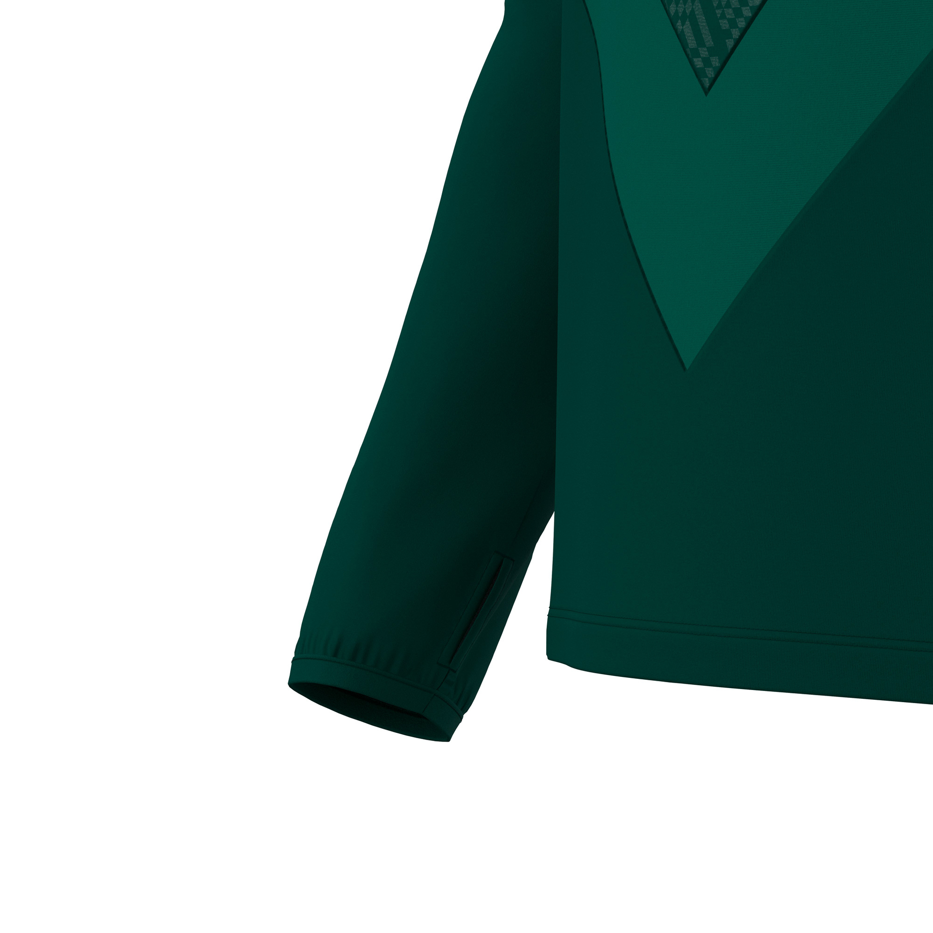Macron Yaruga 1/4 Zip Top - donkergroen, foto 5 van 6