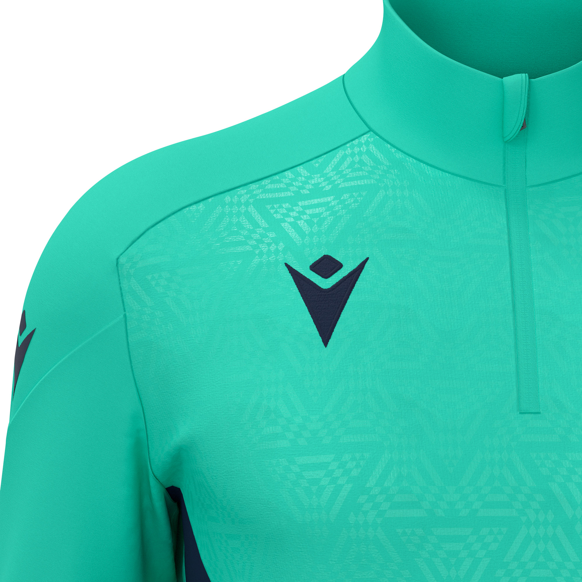 Macron Yaruga 1/4 Zip Top - turquoise, foto 3 van 6