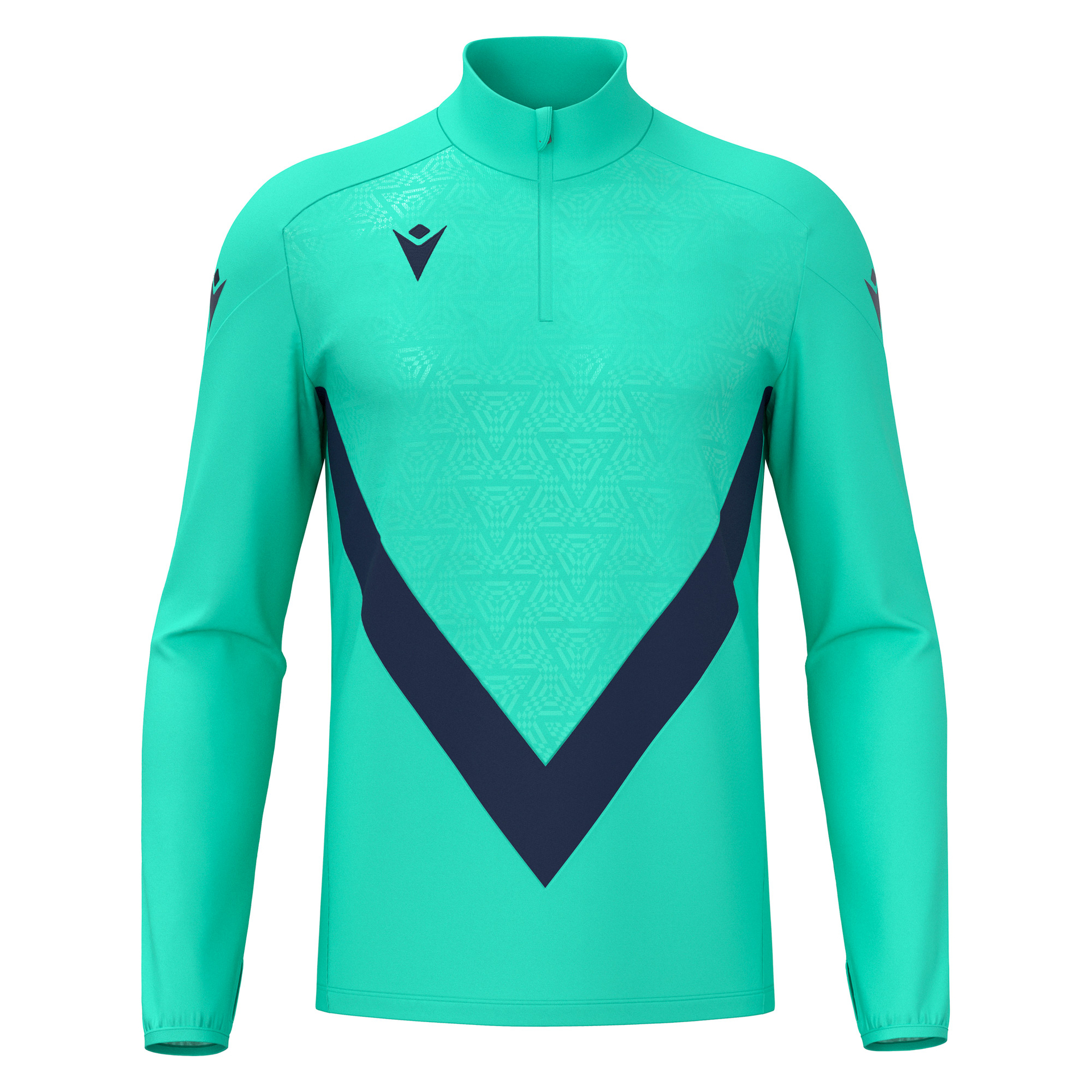 Macron Yaruga 1/4 Zip Top - turquoise