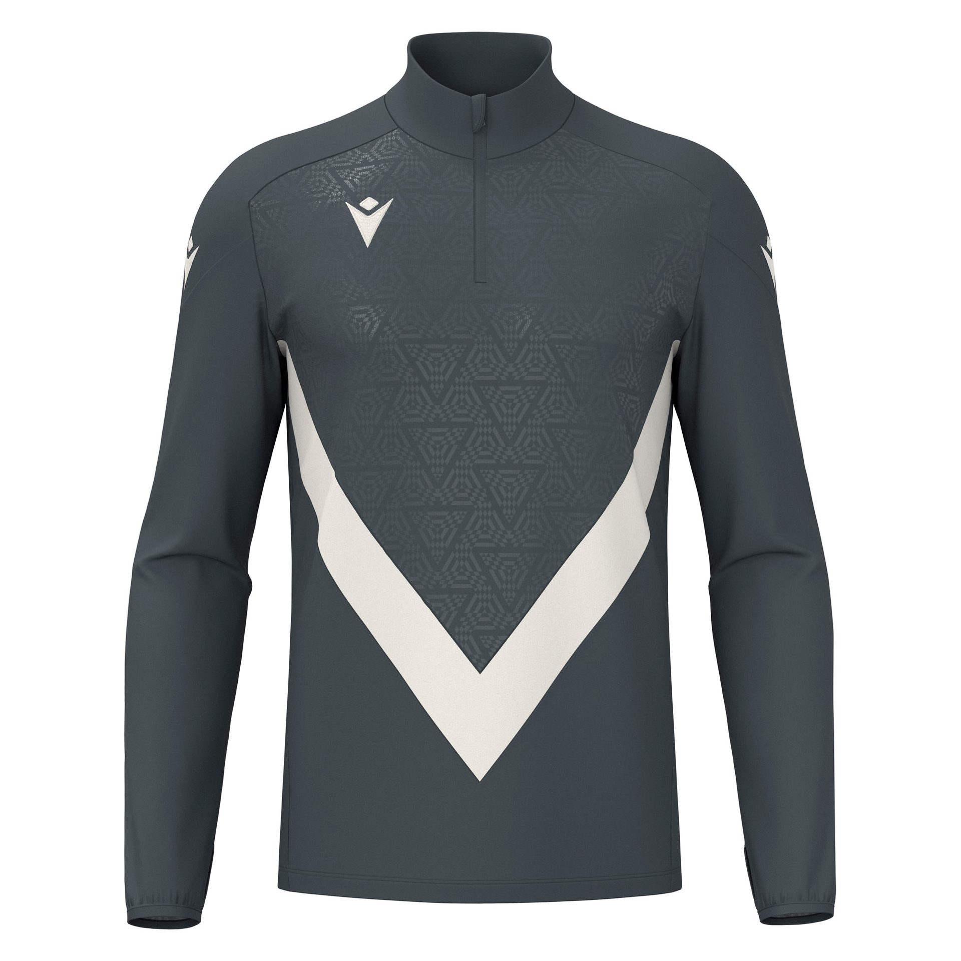 Macron Yaruga 1/4 Zip Top - antraciet grijs