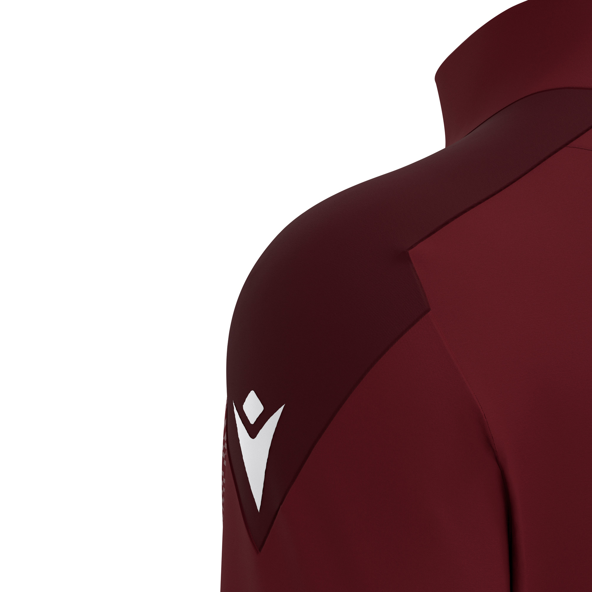 Macron Yaruga 1/4 Zip Top - bordeaux rood, foto 5 van 6