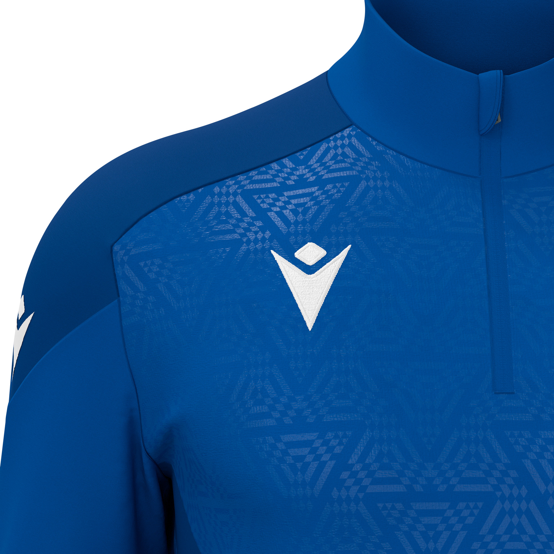 Macron Yaruga 1/4 Zip Top - blauw, foto 3 van 6