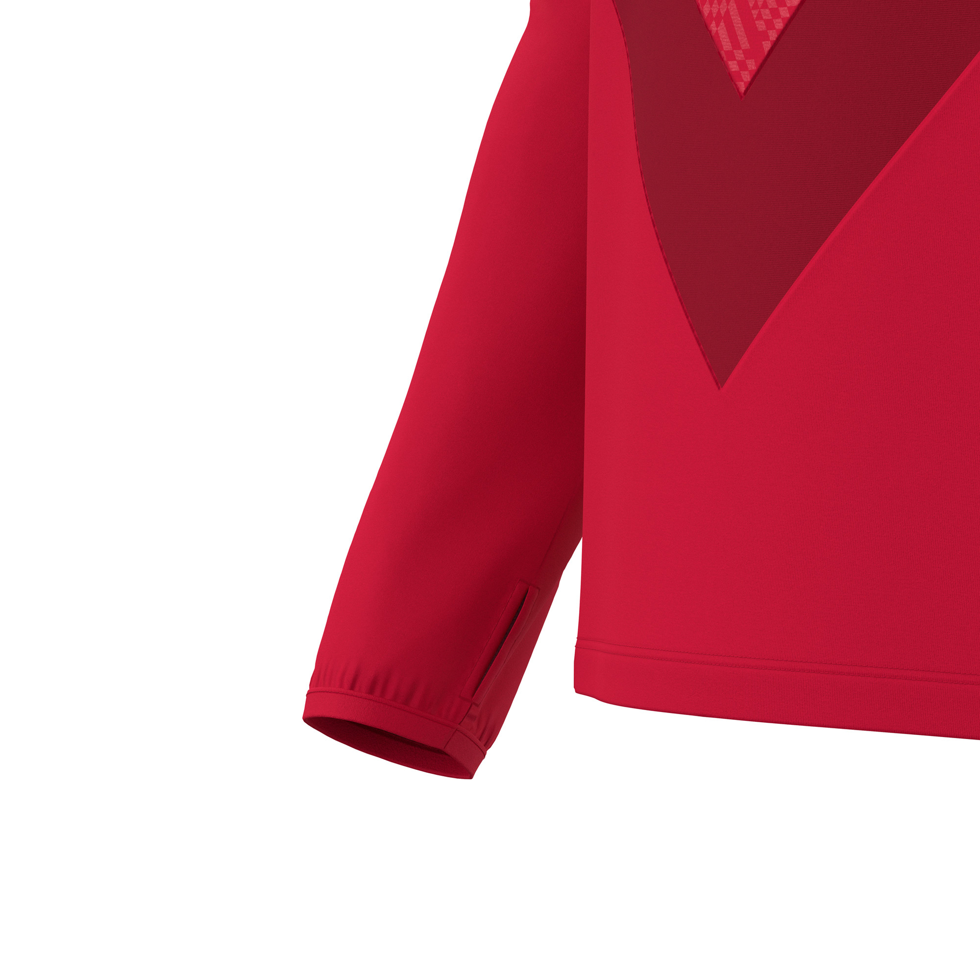 Macron Yaruga 1/4 Zip Top - rood, foto 5 van 6