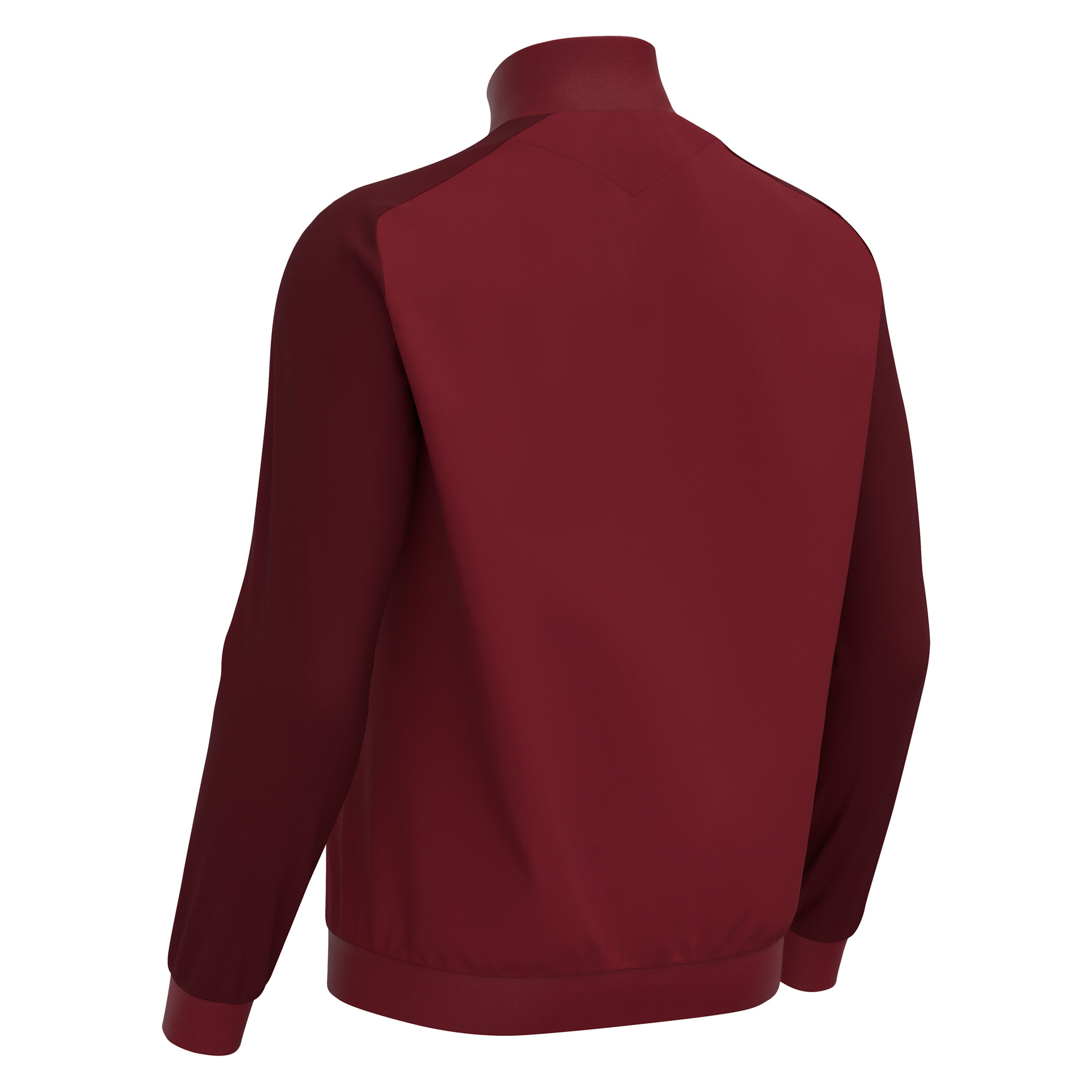 Macron Anubis Full Zip Top - bordeaux rood, foto 3 van 6