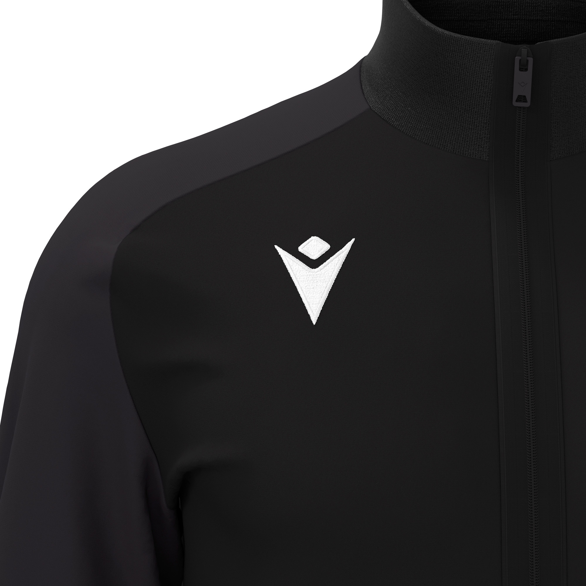 Macron Anubis Full Zip Top - zwart, foto 4 van 6