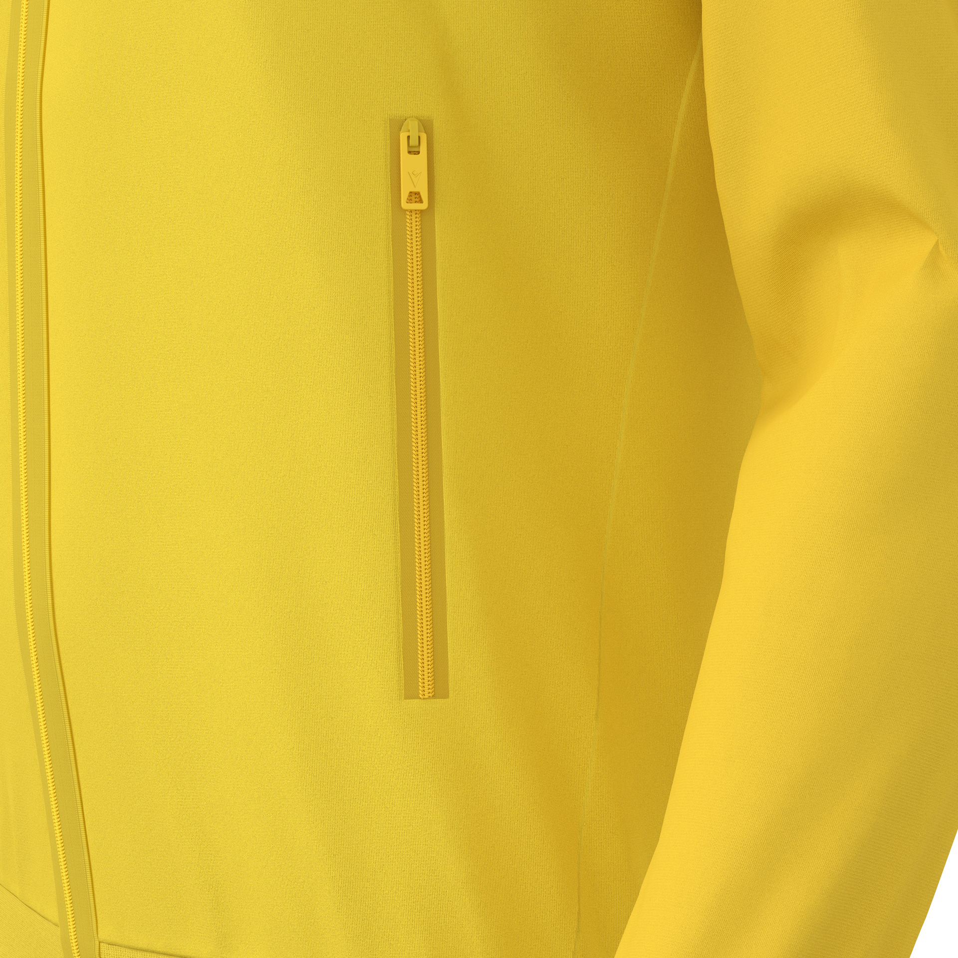 Macron Anubis Full Zip Top - geel, foto 6 van 6
