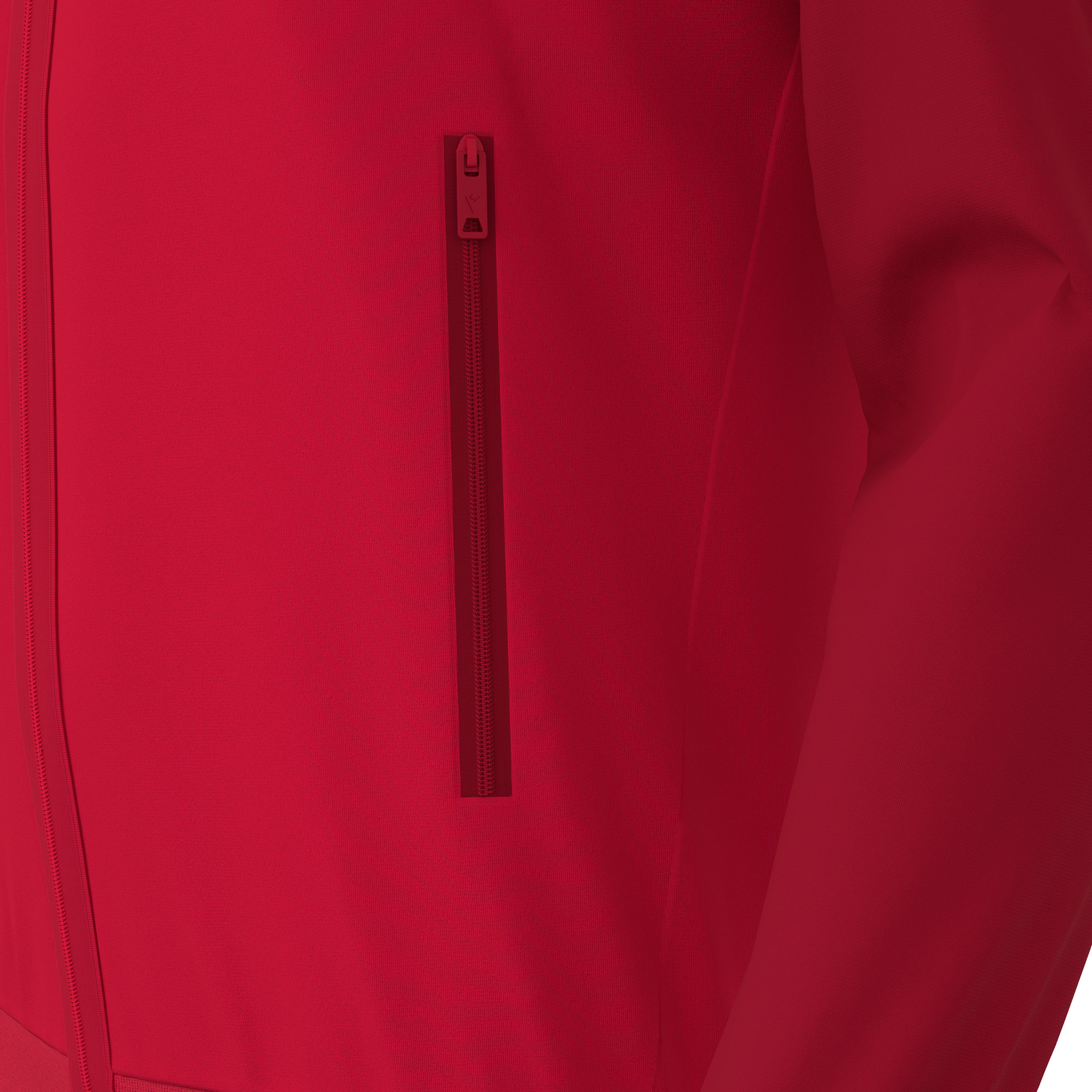 Macron Anubis Full Zip Top - rood, foto 6 van 6