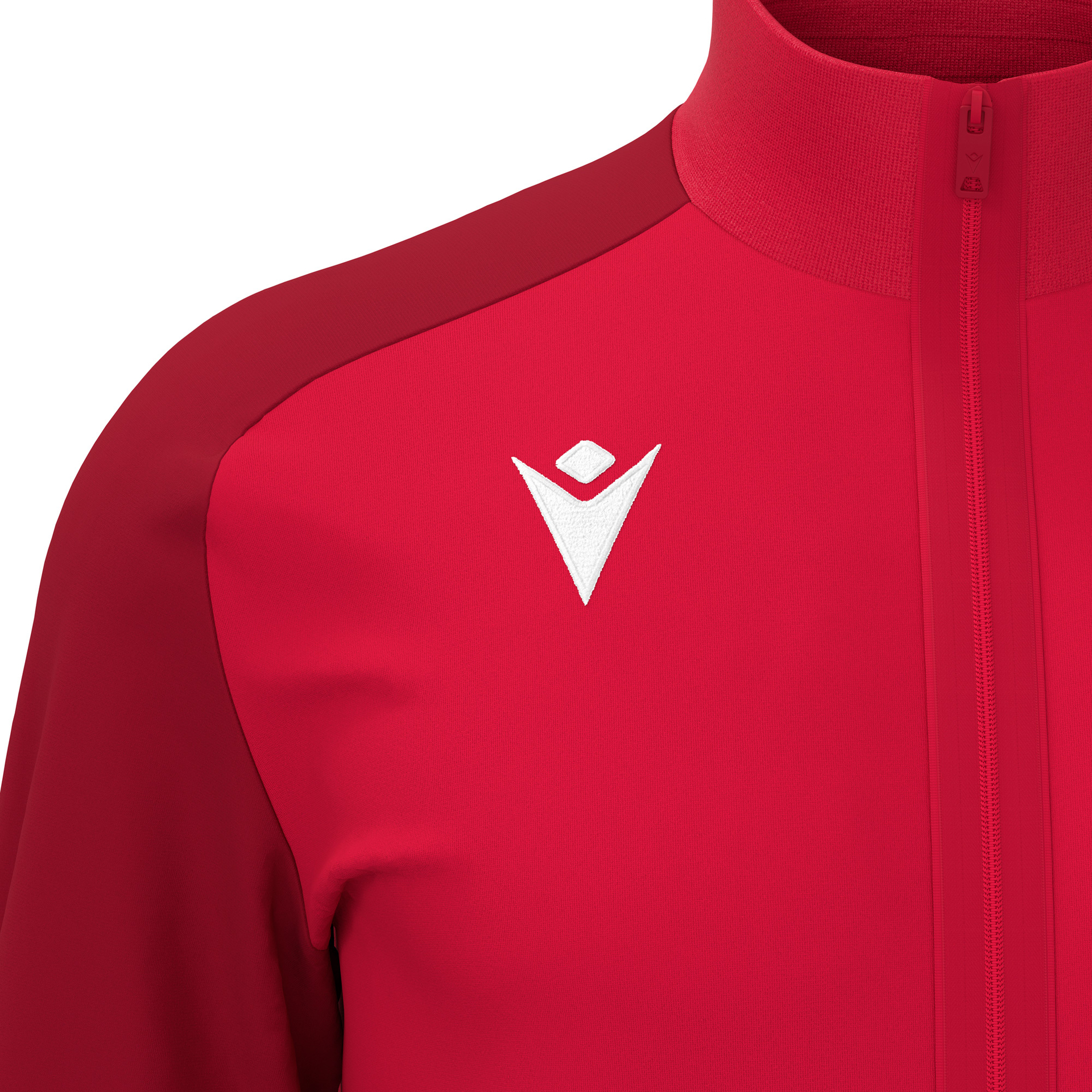 Macron Anubis Full Zip Top - rood, foto 4 van 6