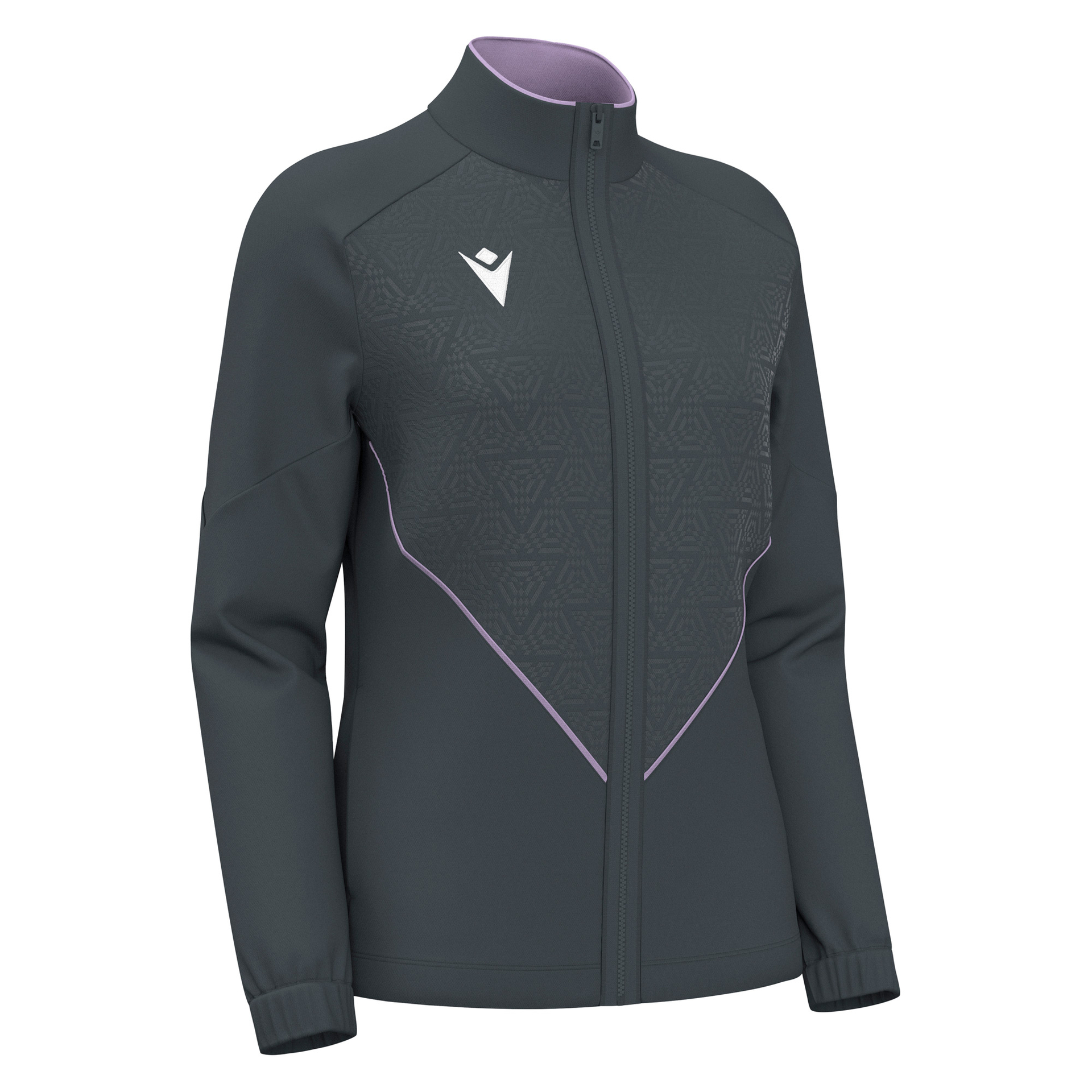 Macron Artemis Full Zip Top dames - antraciet grijs, foto 4 van 6