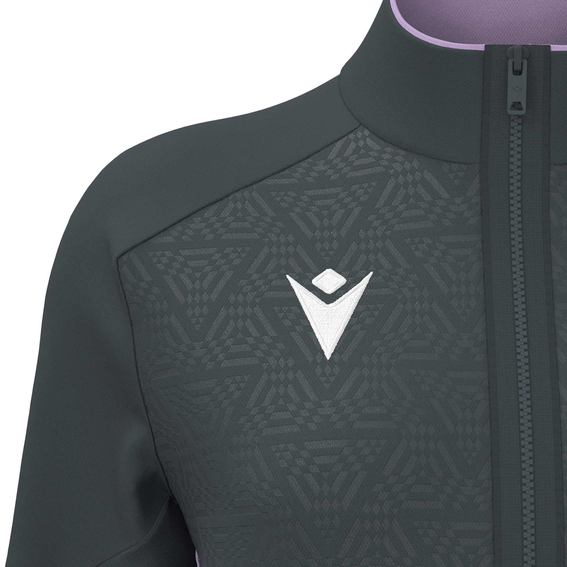 Macron Artemis Full Zip Top dames - antraciet grijs, foto 3 van 6