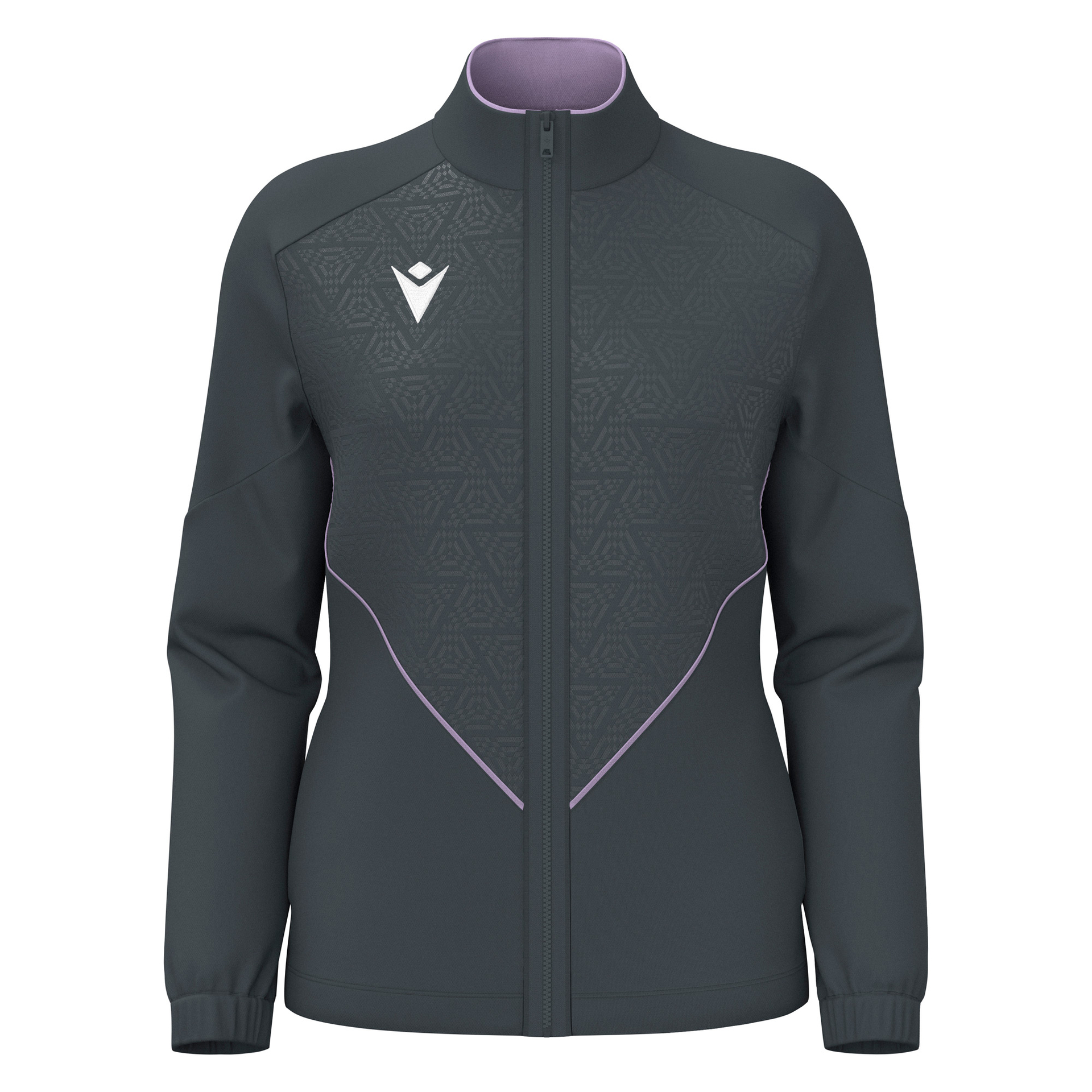 Macron Artemis Full Zip Top dames - antraciet grijs