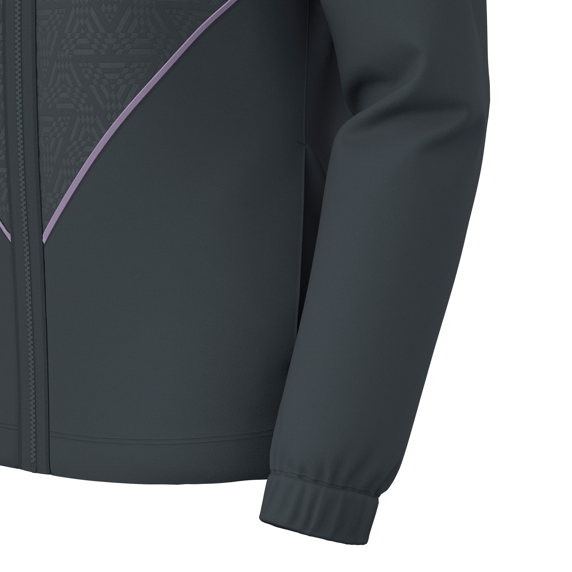 Macron Artemis Full Zip Top dames - antraciet grijs, foto 5 van 6
