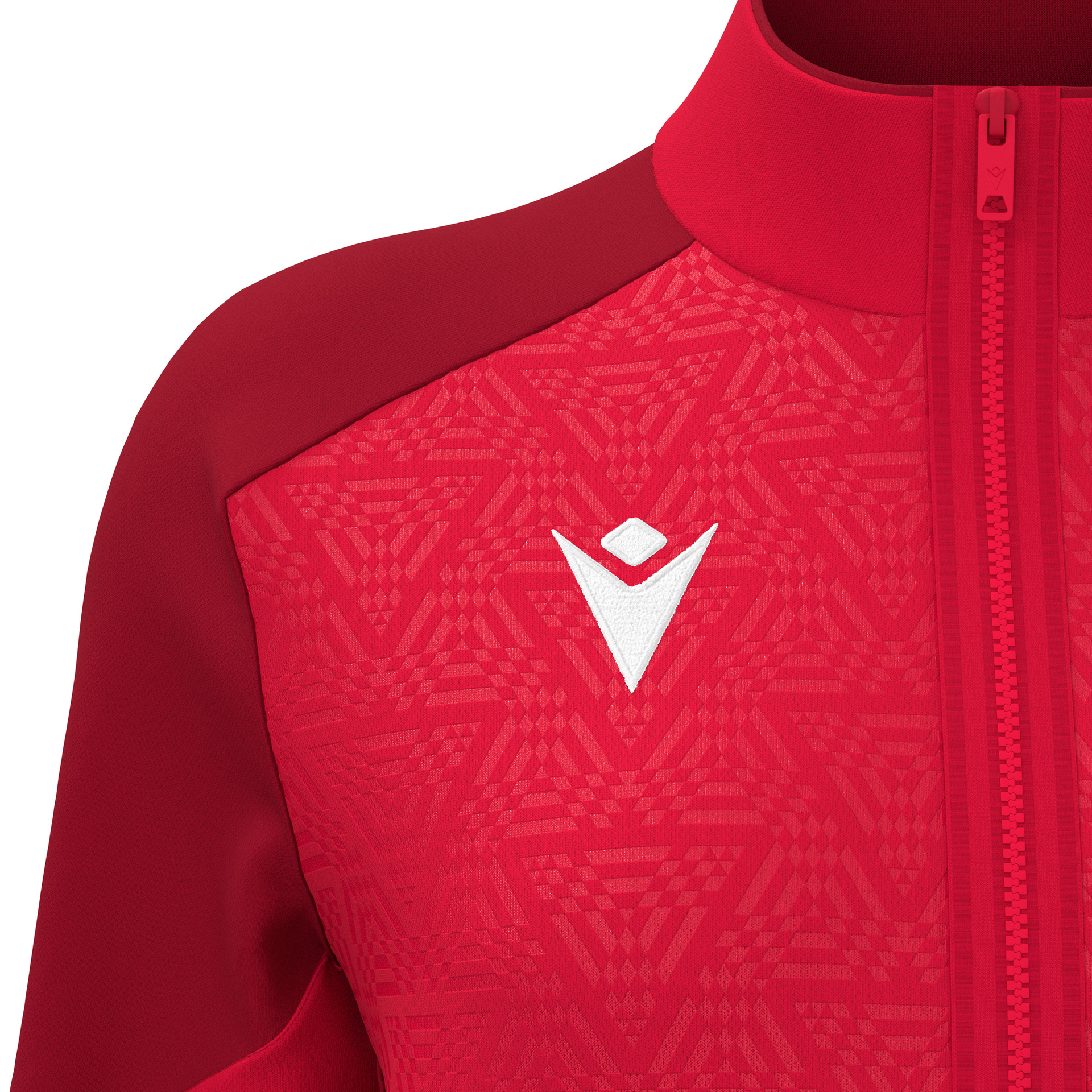 Macron Artemis Full Zip Top dames - rood, foto 3 van 5
