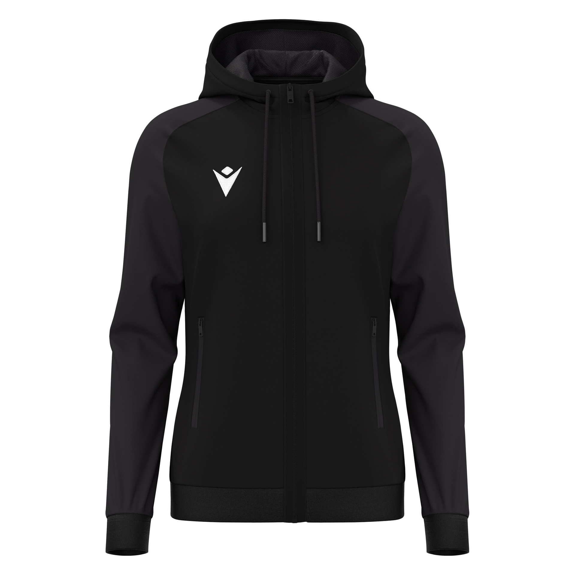 Macron Atlas Full Zip hoodie dames - zwart