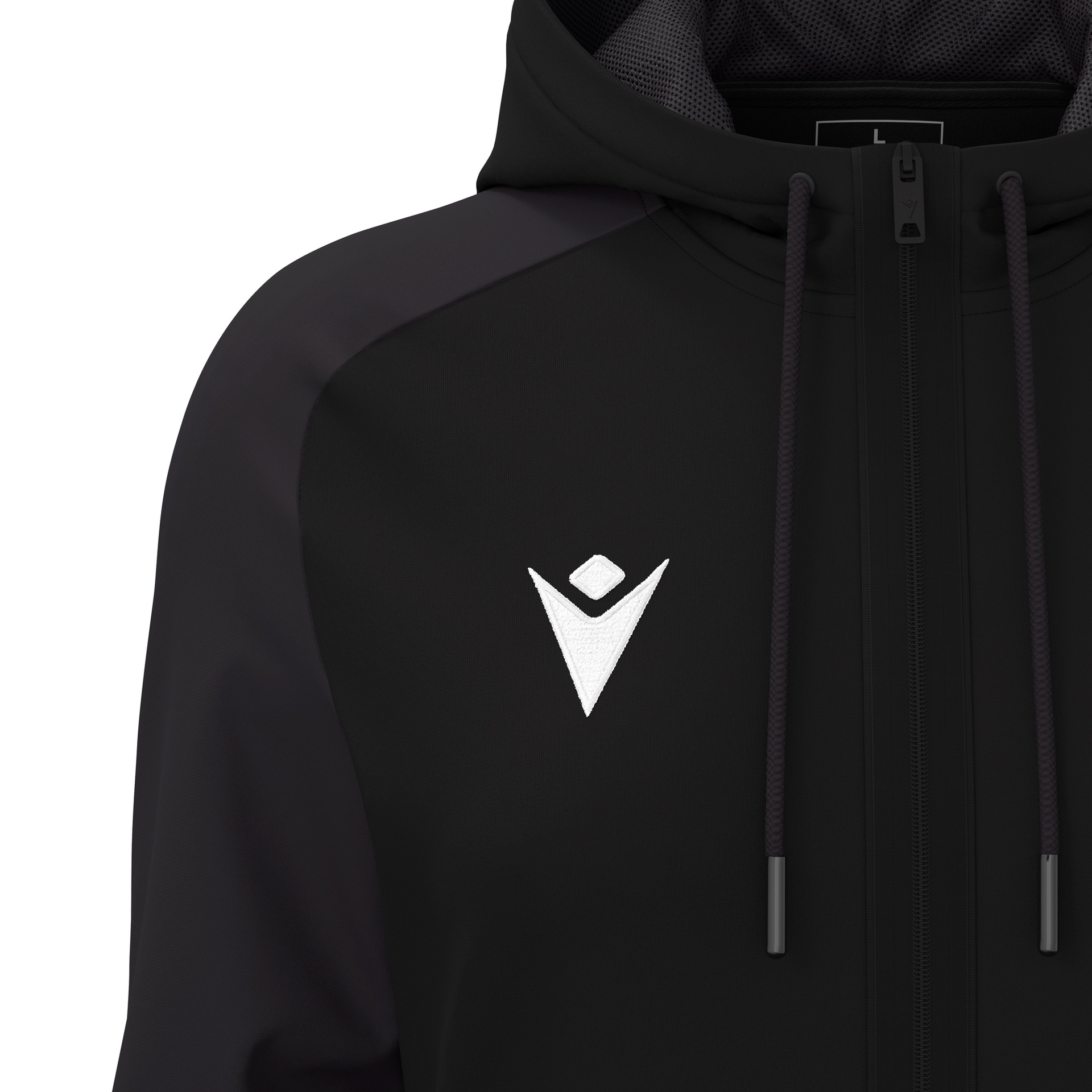 Macron Atlas Full Zip hoodie dames - zwart, foto 3 van 6