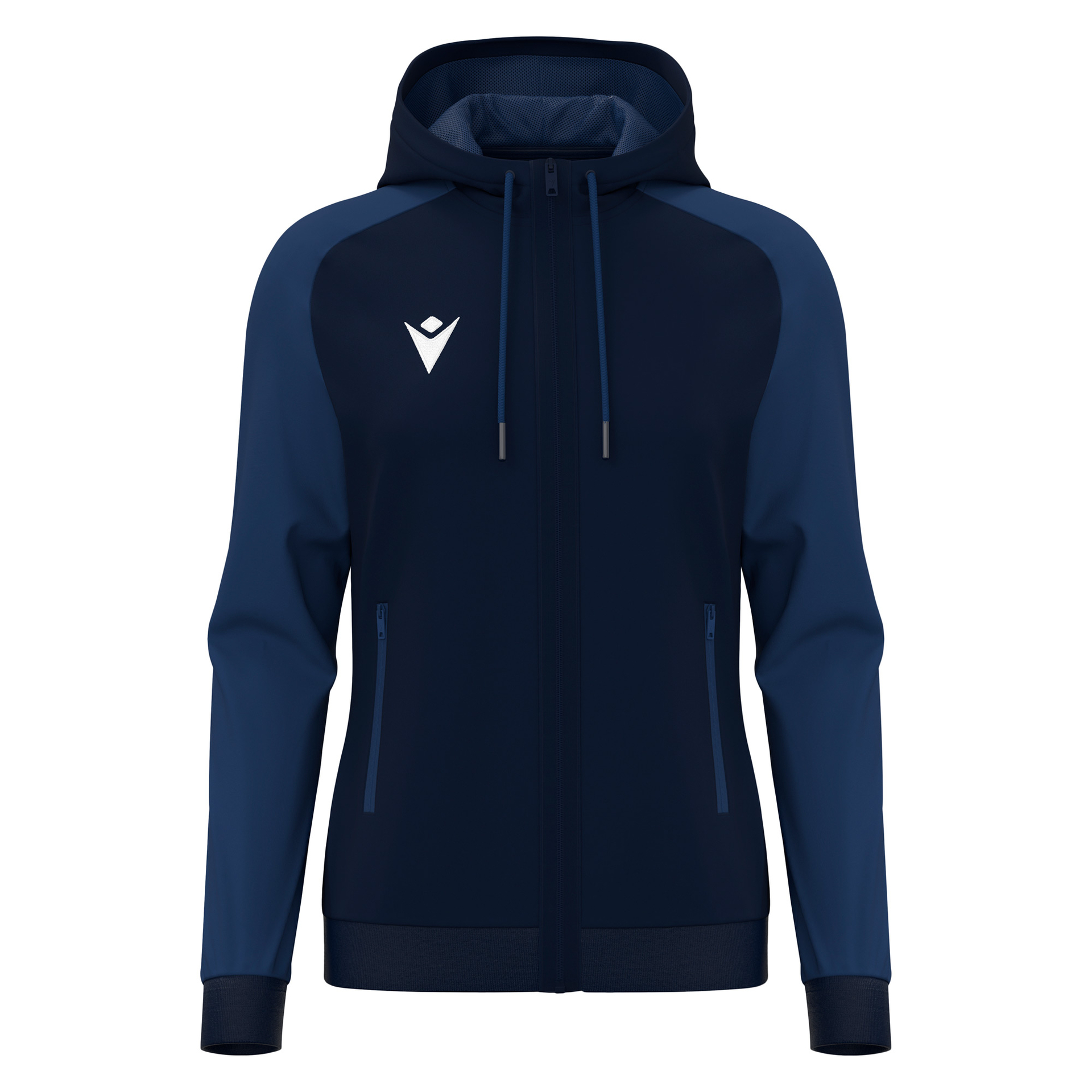 Macron Atlas Full Zip hoodie dames - navy