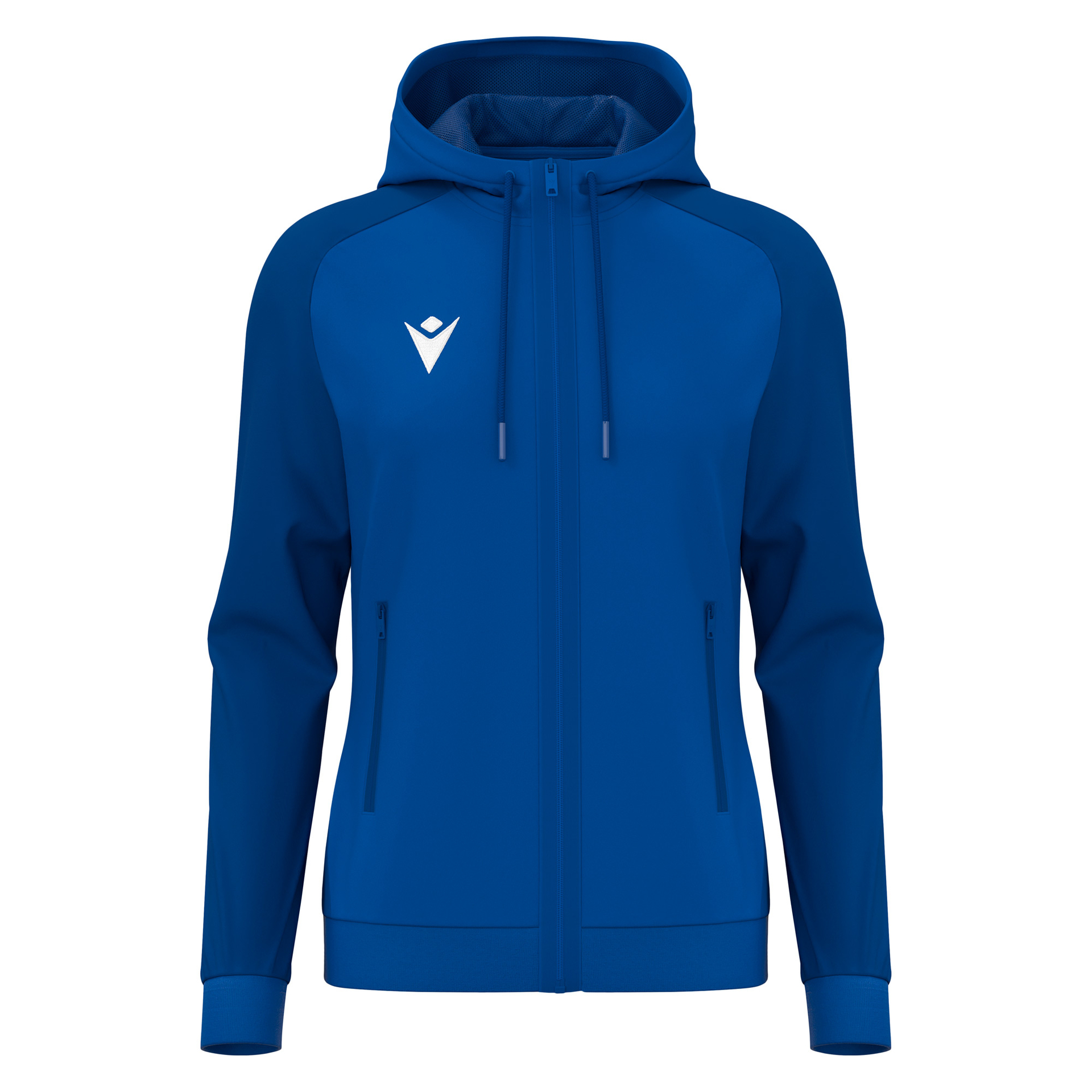 Macron Atlas Full Zip hoodie dames - blauw