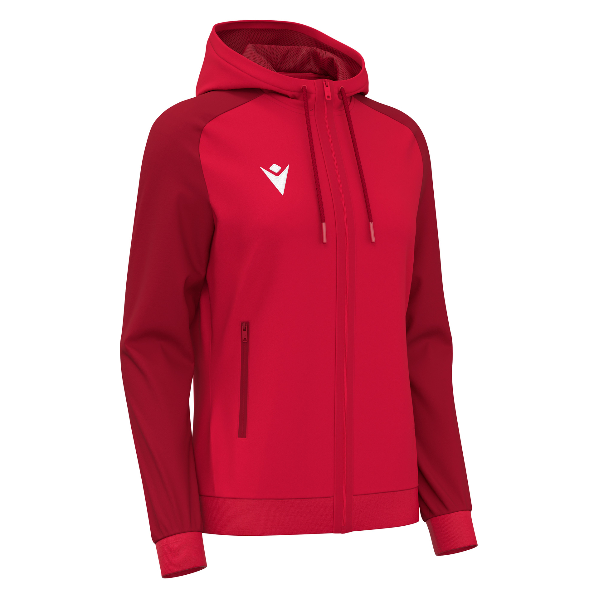 Macron Atlas Full Zip hoodie dames - rood, foto 4 van 6