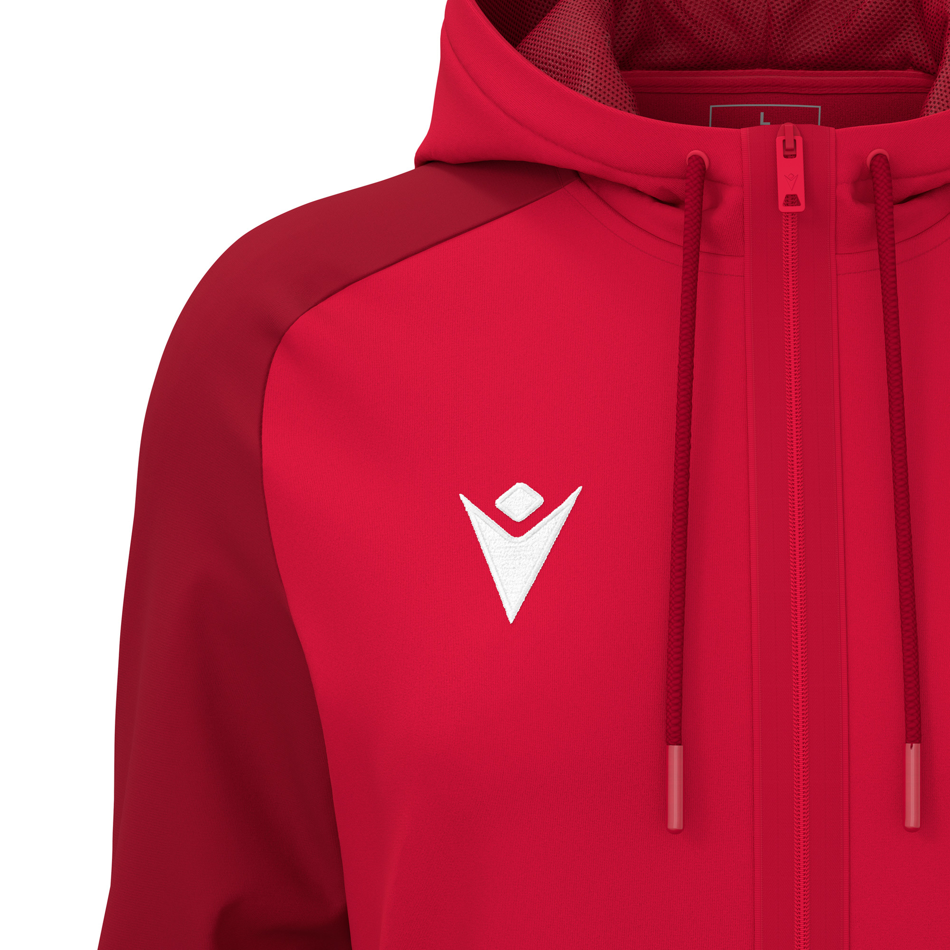 Macron Atlas Full Zip hoodie dames - rood, foto 3 van 6