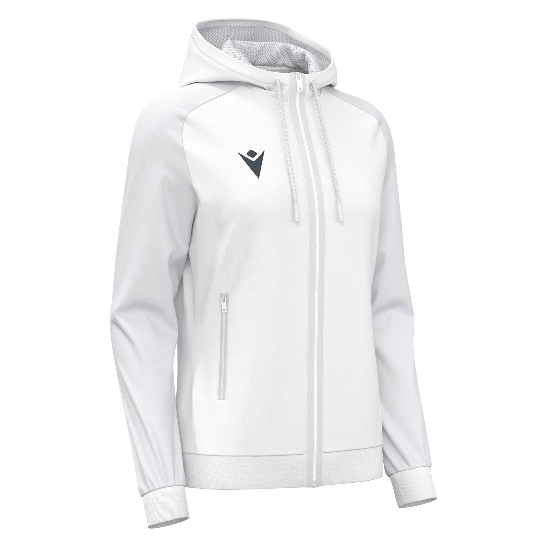 Macron Atlas Full Zip hoodie dames - wit, foto 4 van 6