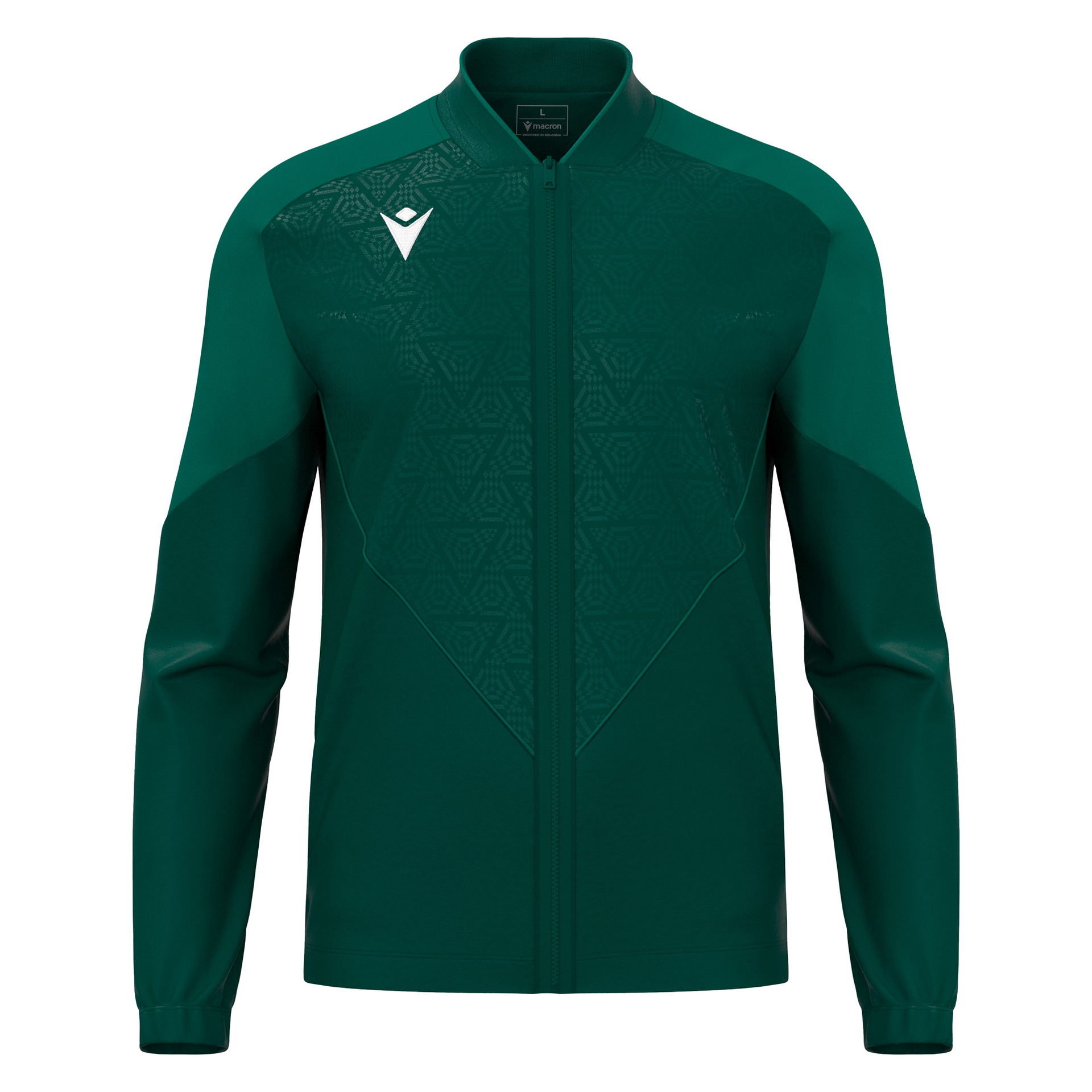 Macron Morpheus Full Zip Top - donkergroen