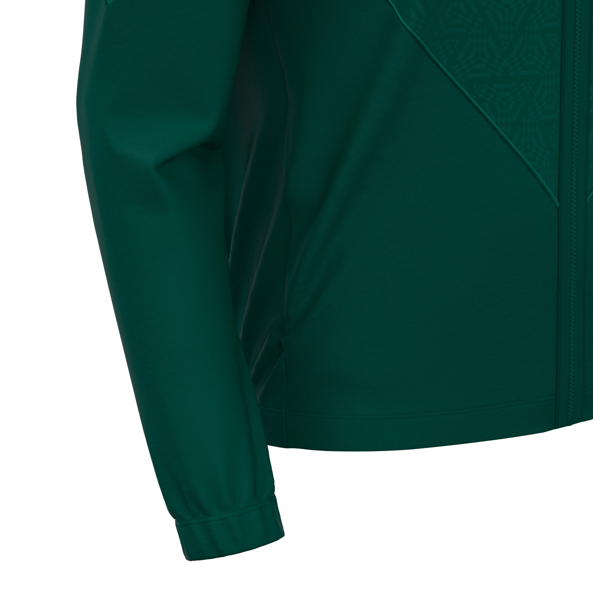 Macron Morpheus Full Zip Top - donkergroen, foto 5 van 6