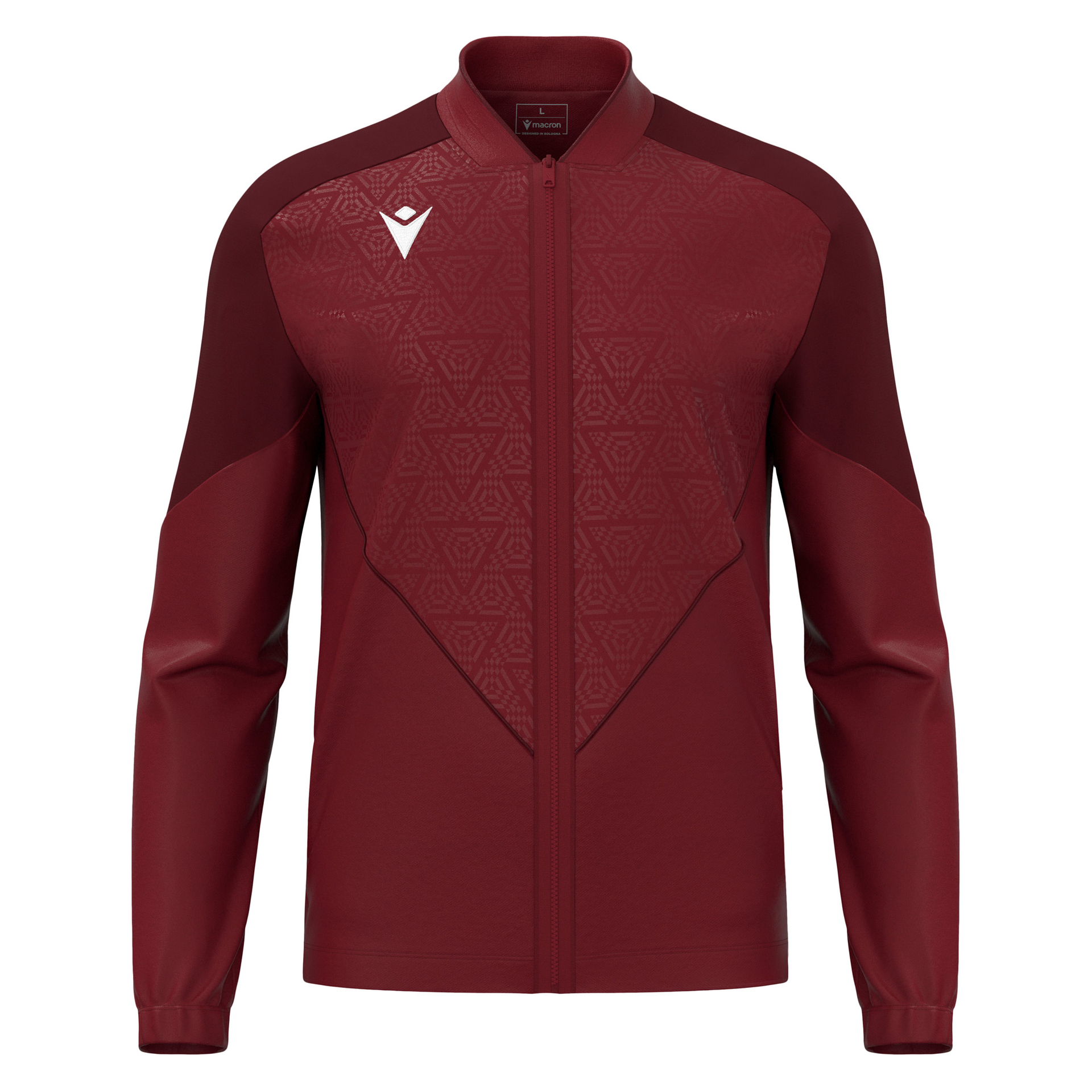Macron Morpheus Full Zip Top - bordeaux rood