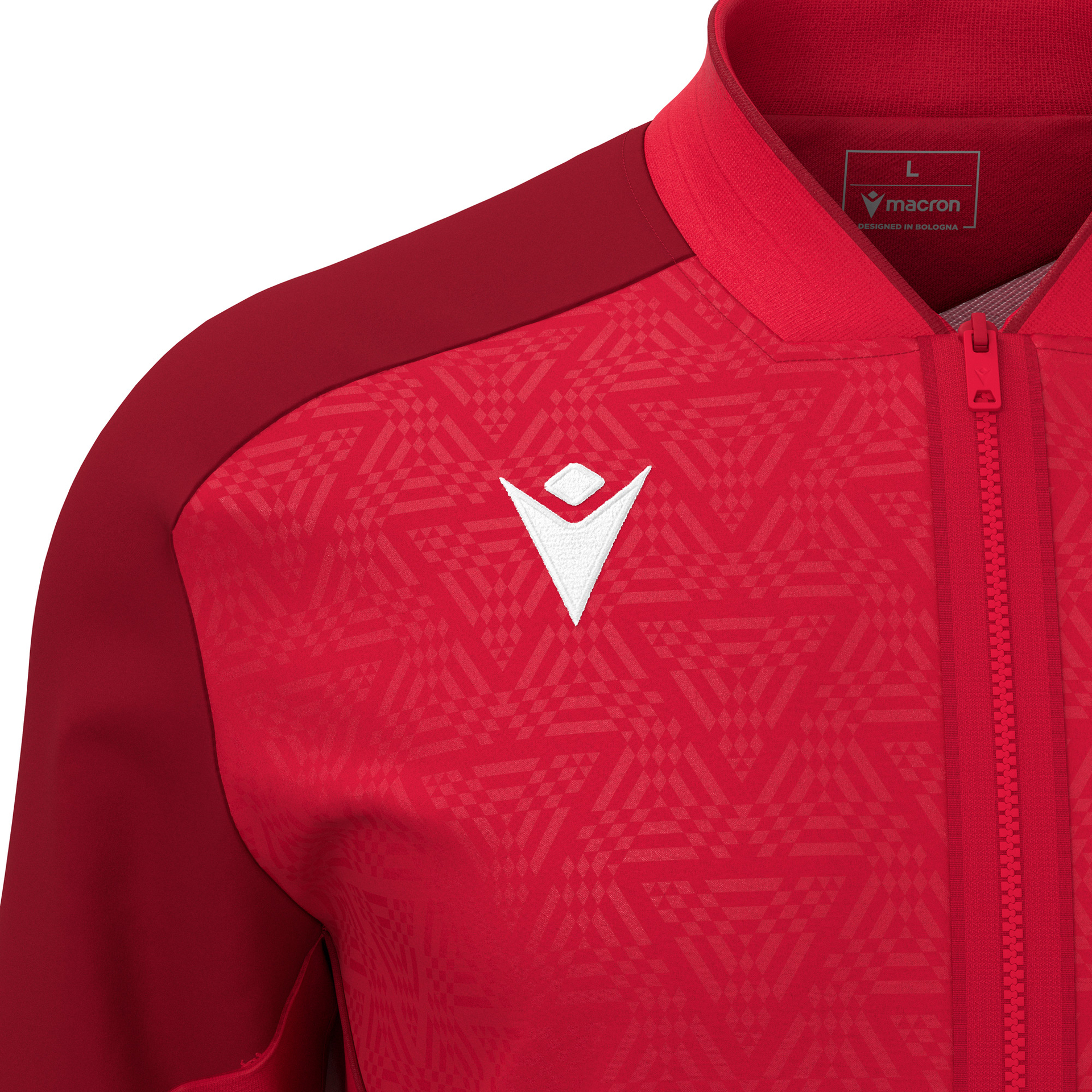 Macron Morpheus Full Zip Top - rood, foto 3 van 6
