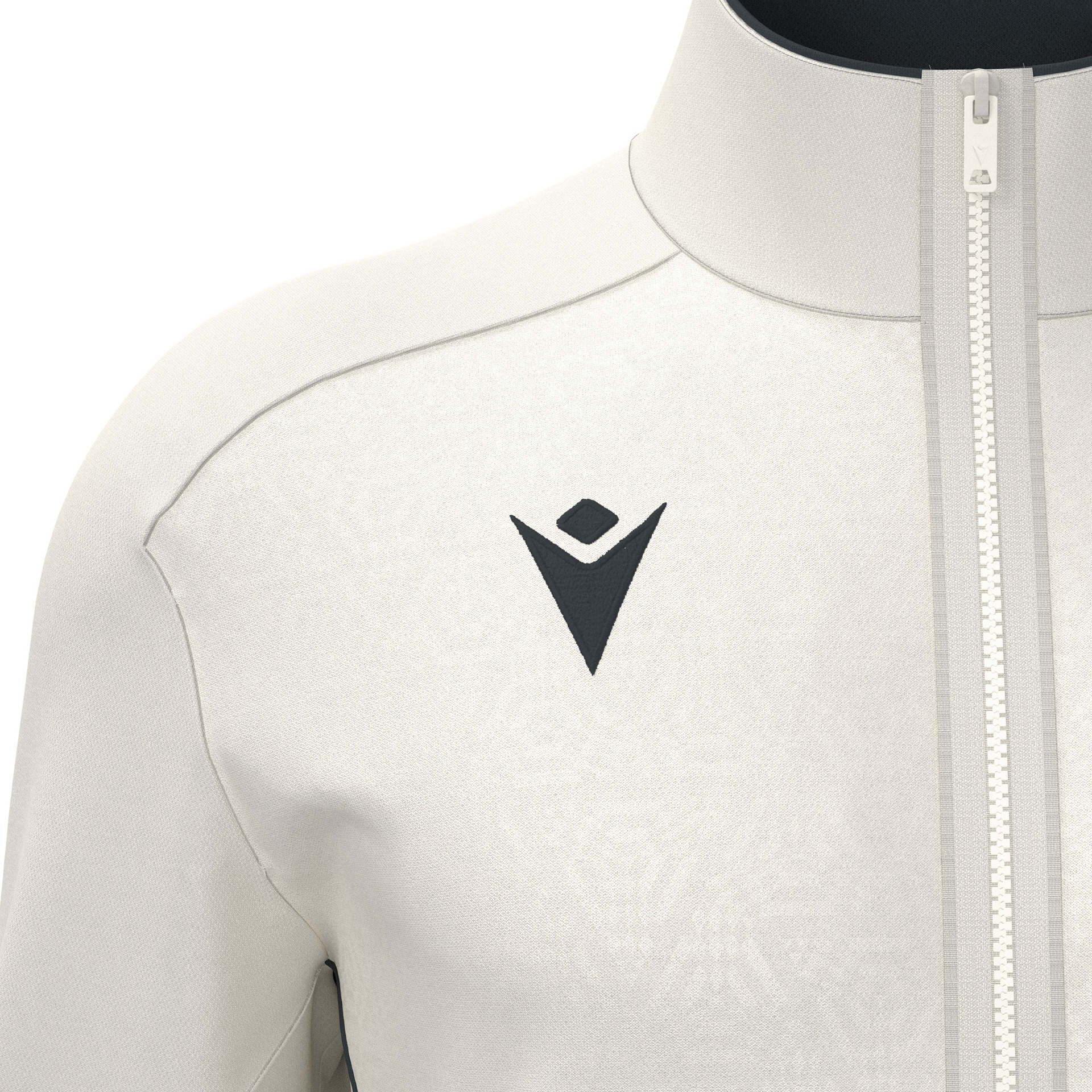 Macron Poseidon Full Zip Top - off white, foto 3 van 6