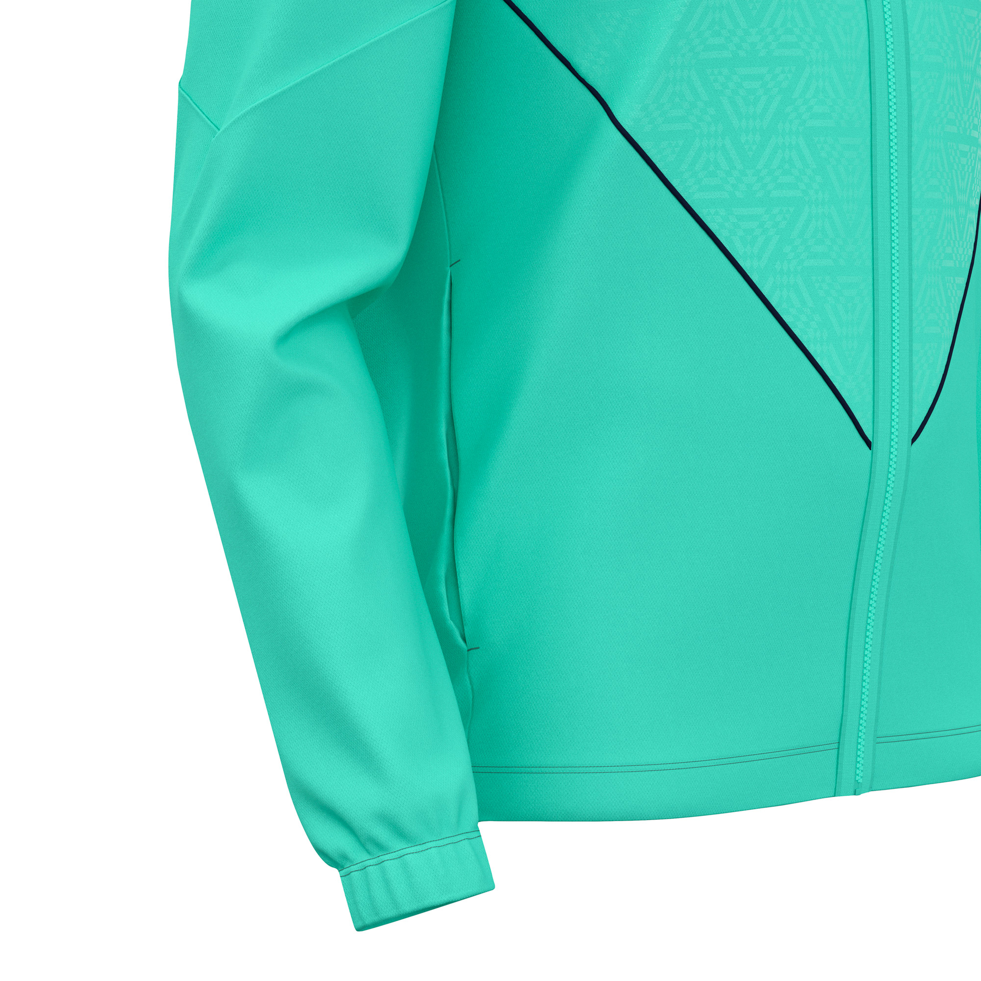 Macron Poseidon Full Zip Top - turquoise, foto 5 van 6