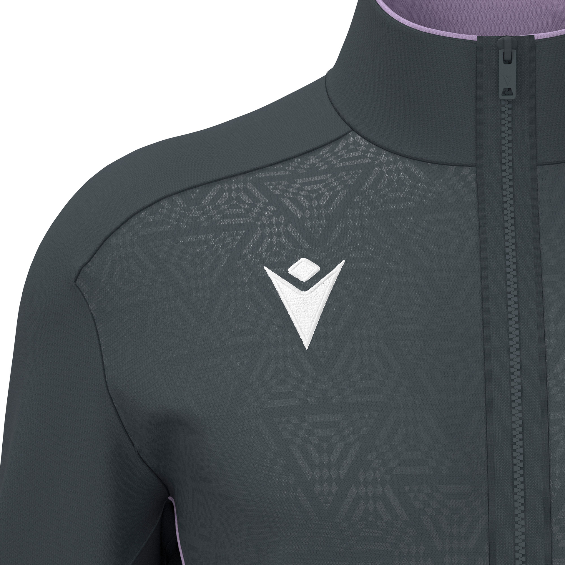 Macron Poseidon Full Zip Top - antraciet, foto 3 van 6