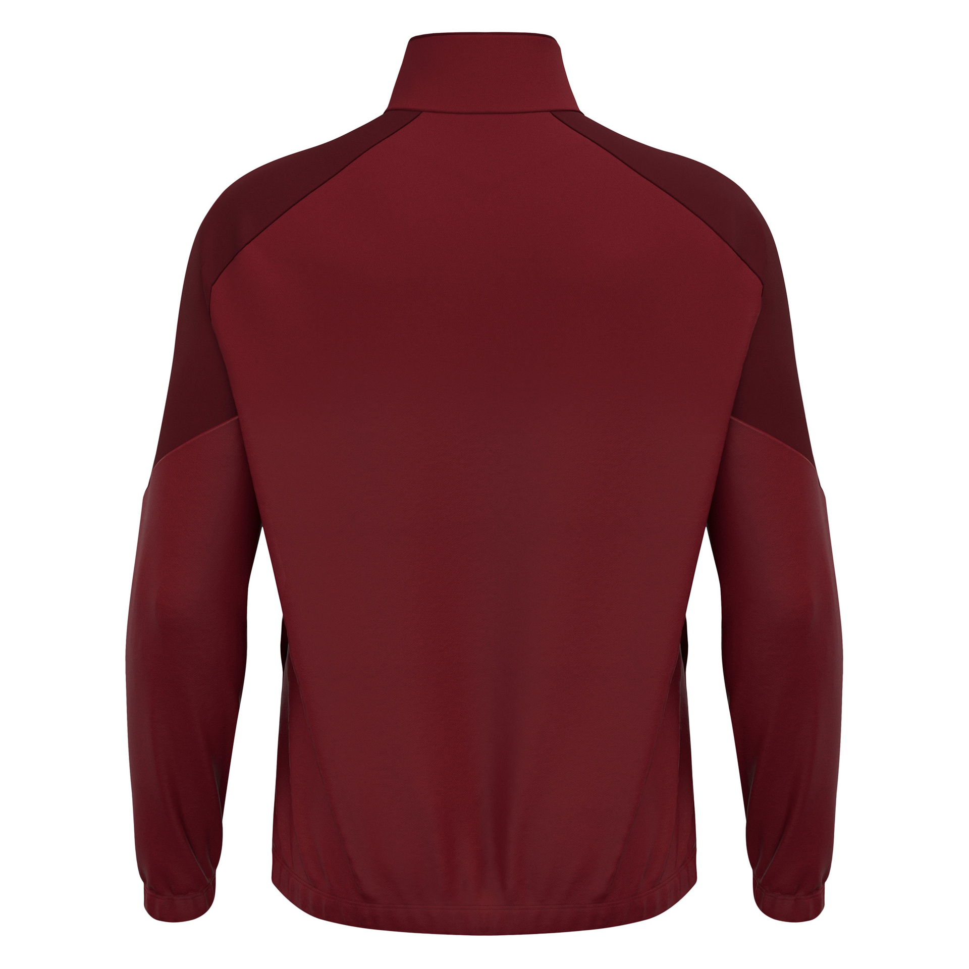 Macron Poseidon Full Zip Top - bordeaux rood, foto 6 van 6