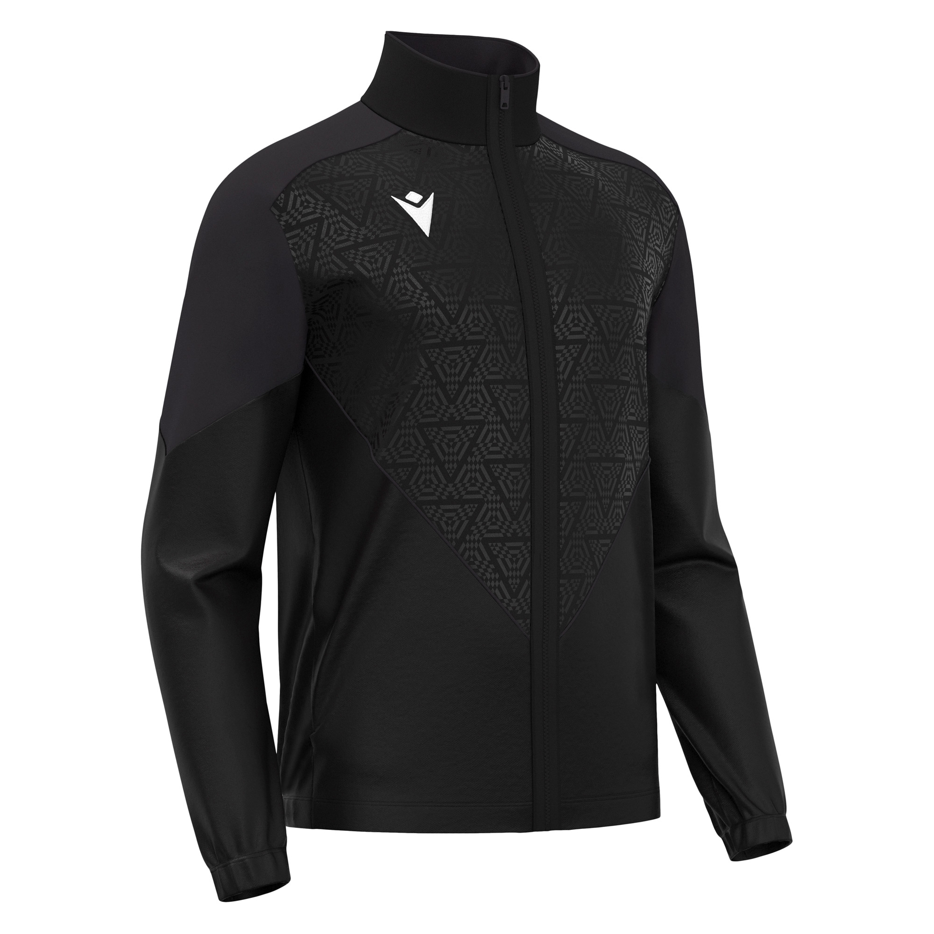 Macron Poseidon Full Zip Top - zwart, foto 4 van 6