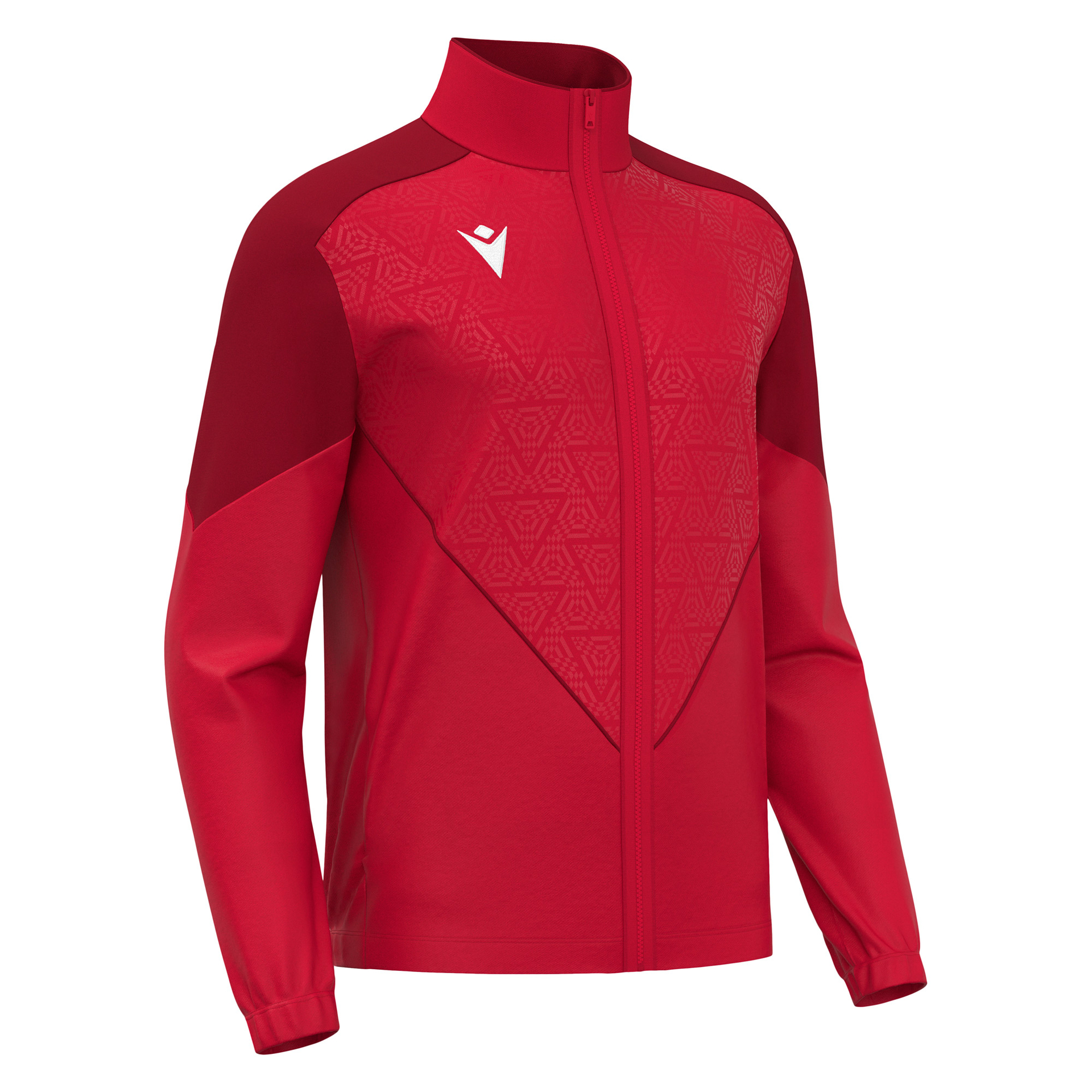 Macron Poseidon Full Zip Top - rood, foto 4 van 6