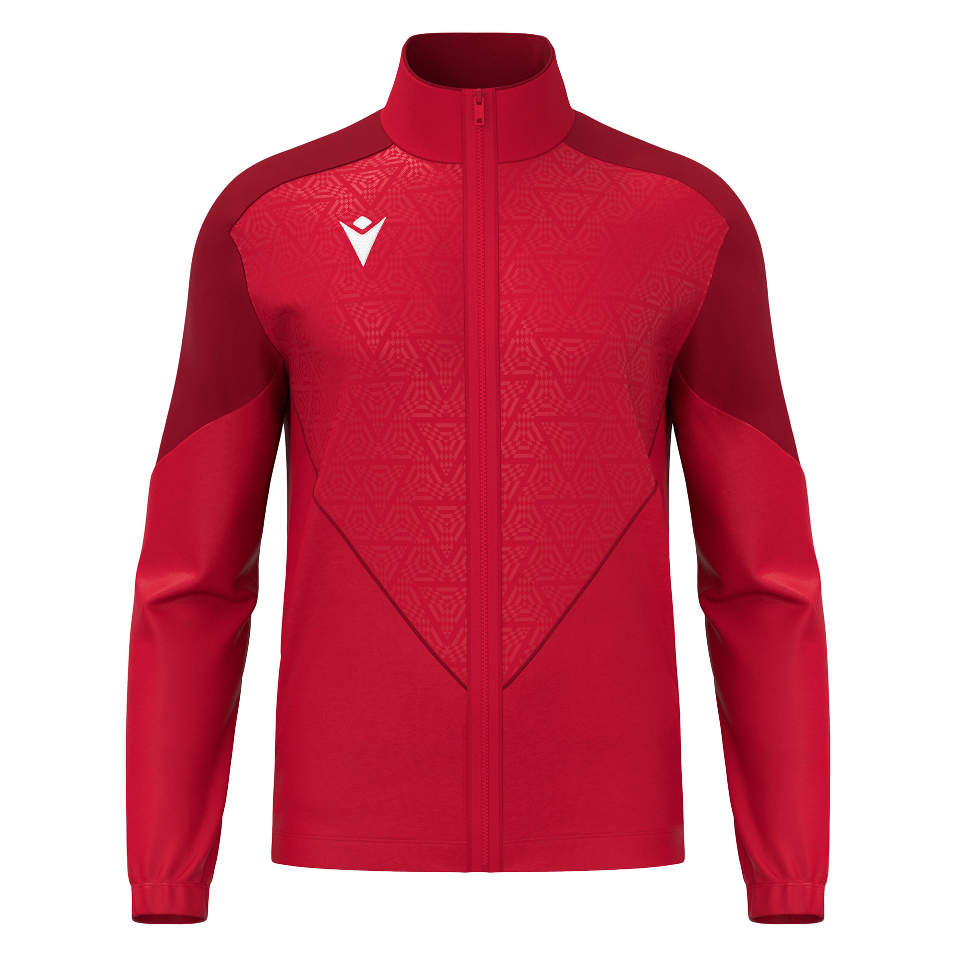Macron Poseidon Full Zip Top - rood