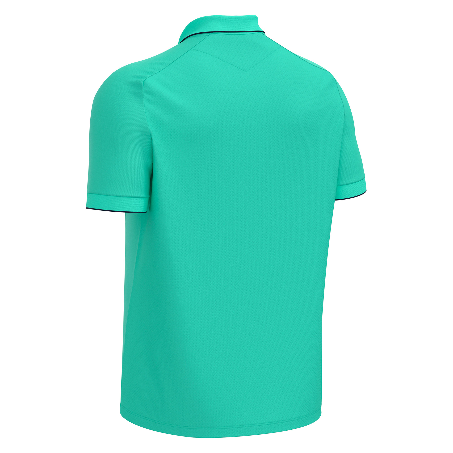 Macron Baldwin polo - turquoise, foto 2 van 5